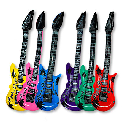  Luftgitarre /  aufblasbare ...