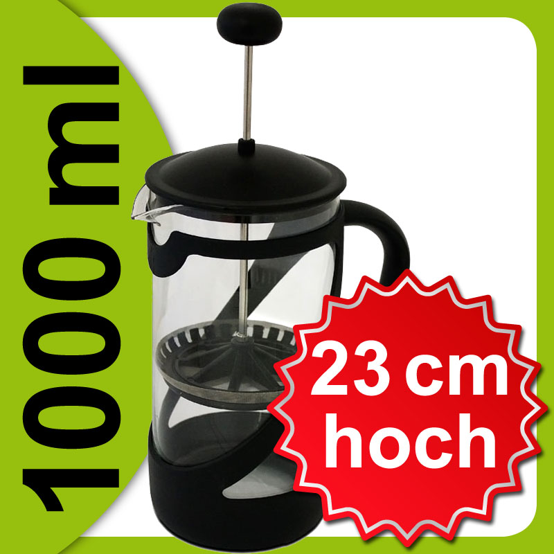 Kaffebereiter Teebereiter 1l Kaffeepresse Teezubereiter