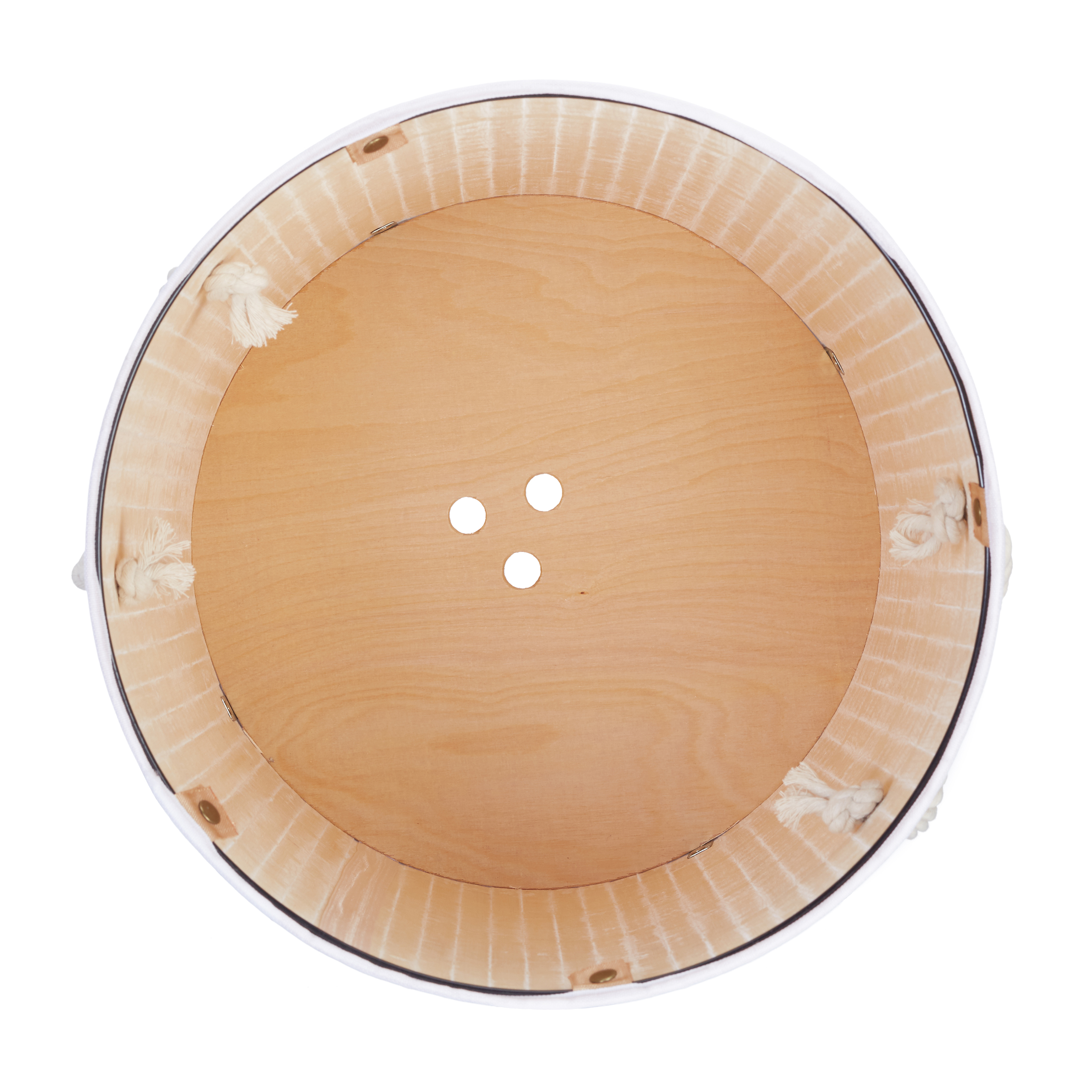 Pliable panier à linge bambou rond 80 L hauteur 65 cm Boite à linge Coffre à 5 Couleurs