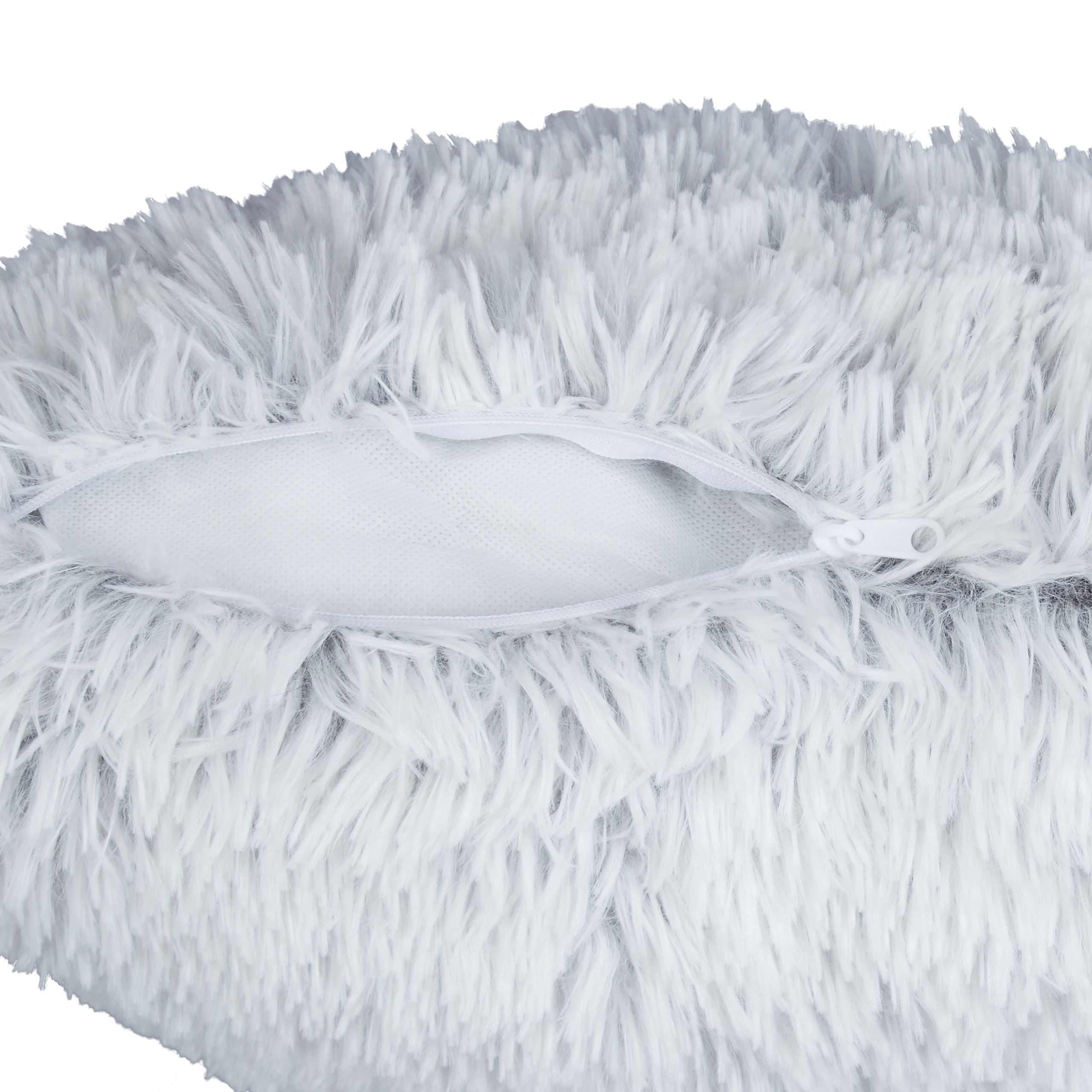 2er Set Kissen Kunstfell Dekokissen Kuschelkissen Zierkissen Couchkissen Plüsch