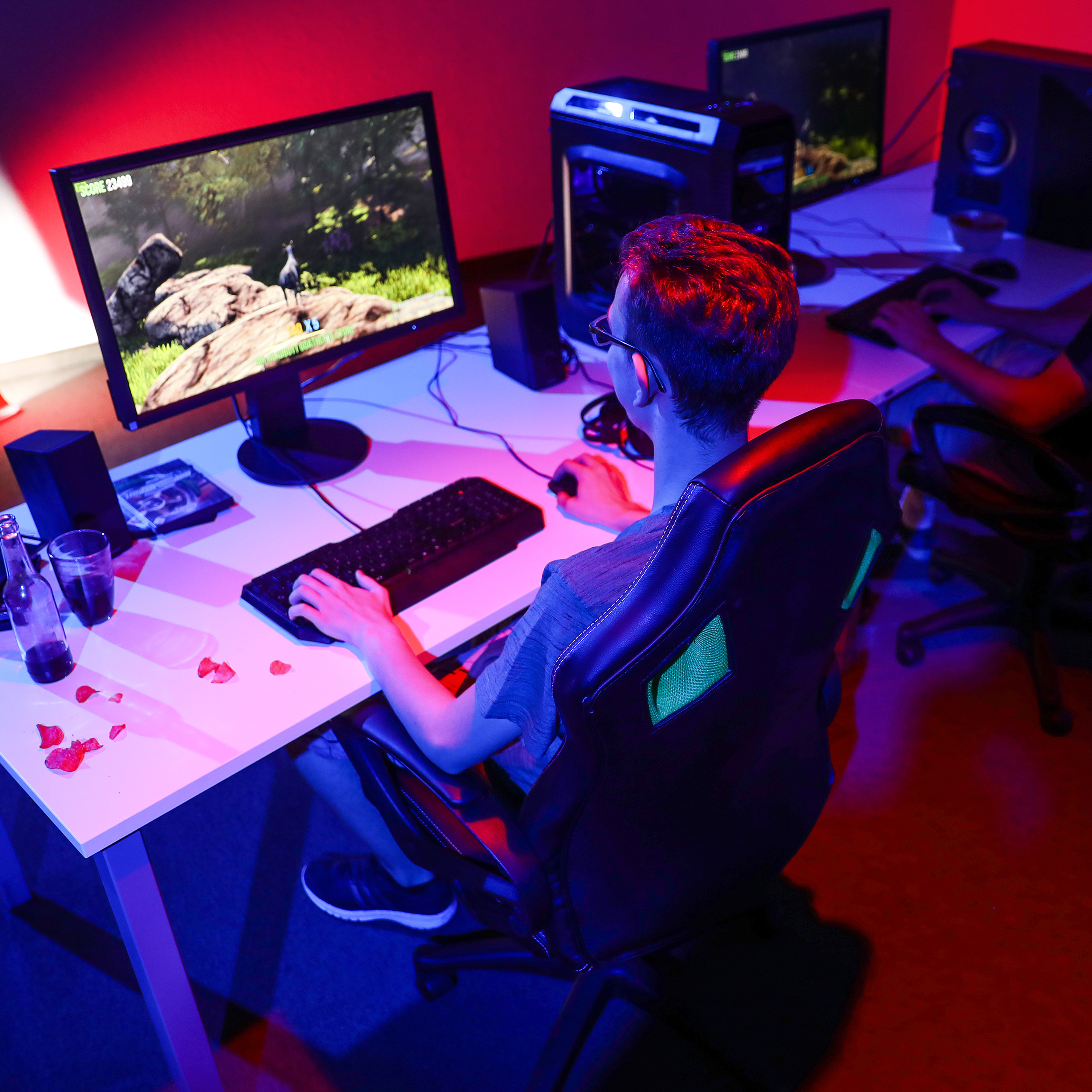 Sportsitz Gaming Stuhl XR9 Bürostuhl Schreibtischstuhl Drehstuhl Gamerstuhl