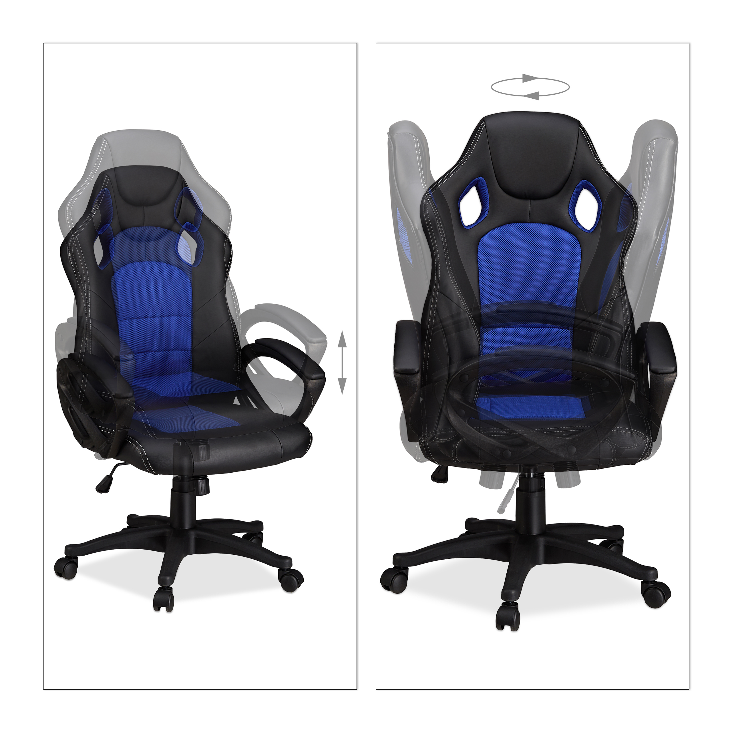 Sportsitz Gaming Stuhl XR9 Bürostuhl Schreibtischstuhl Drehstuhl Gamerstuhl