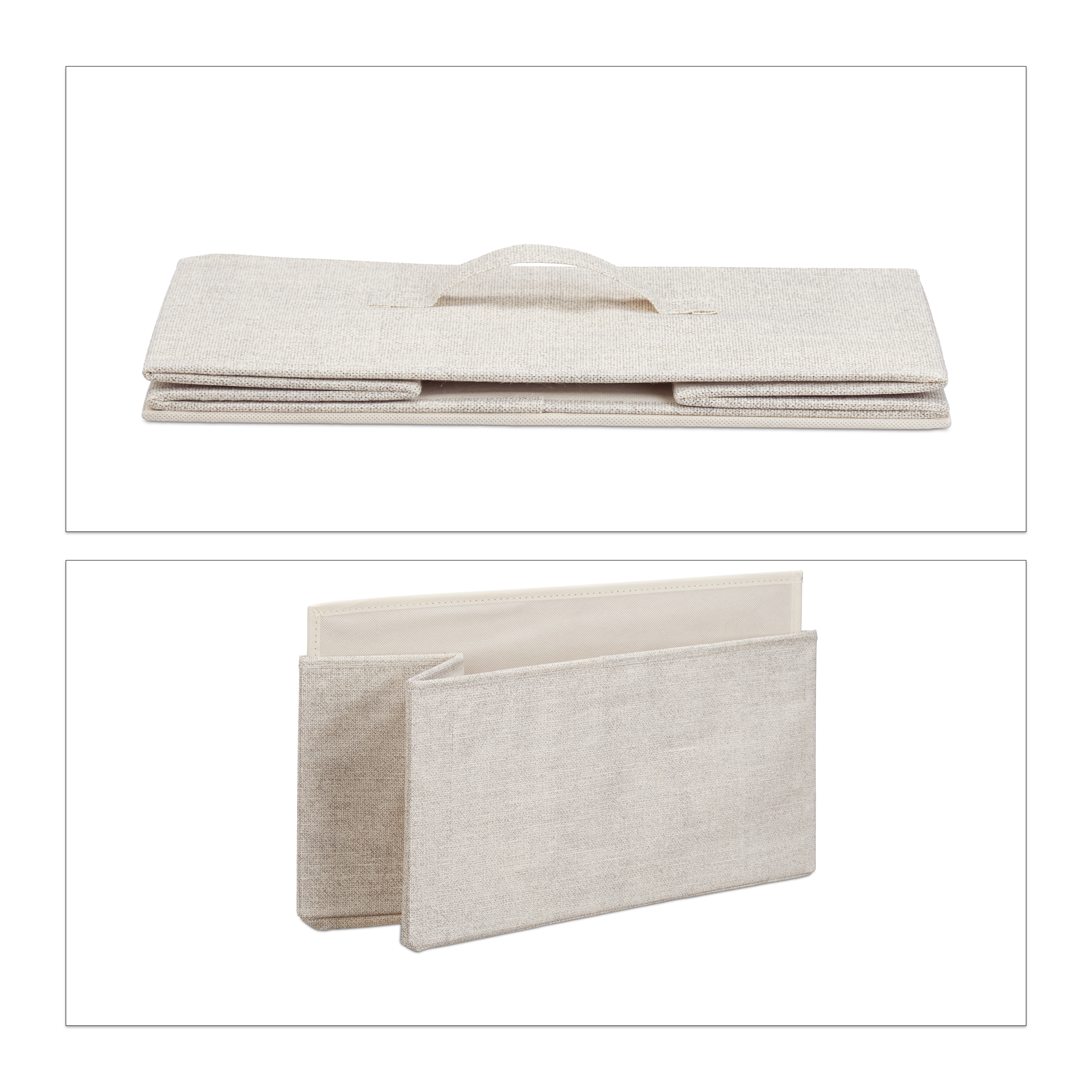Schubladen Kommode Beige Standregal Schubladenbox Regal Regalsystem Metall
