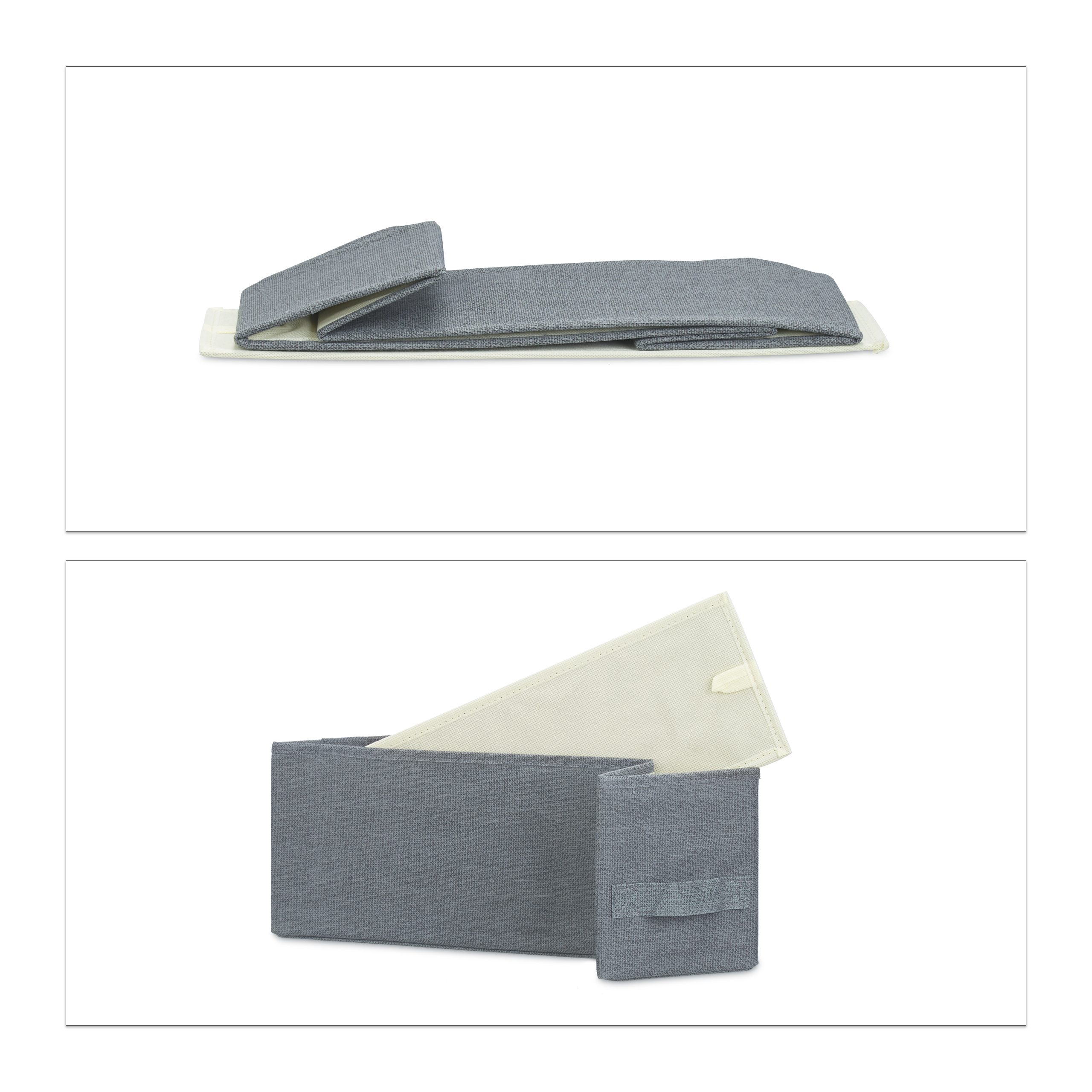 Regalsystem Metall Schubladenbox Regal Kommode Standregal Schubladen Grau Körbe