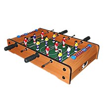 Kicker Tischfußball aus Holz - 51cm 