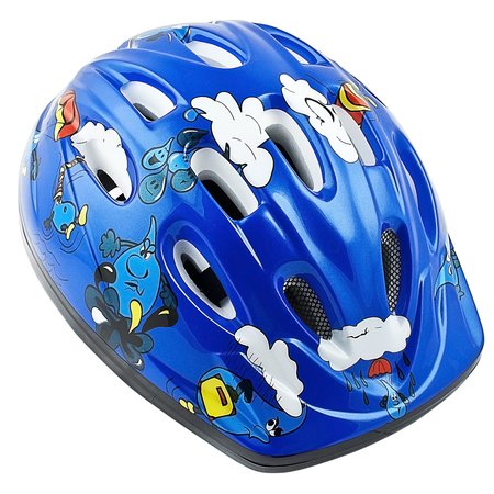 Kinderhelm blau 52-56cm