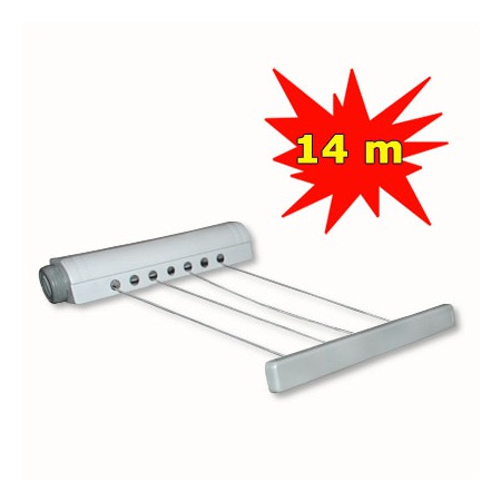 Automatische W&auml;scheleine 4 Leinen a 3,5m