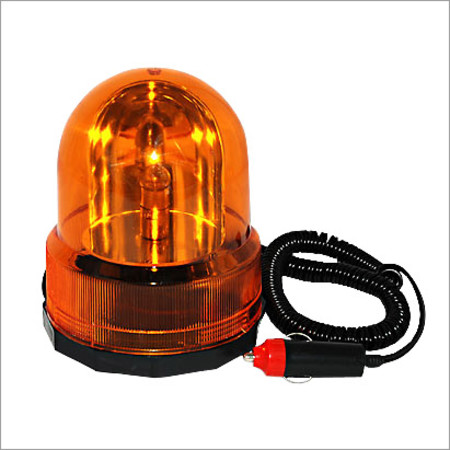  Rundumleuchte 12V Orange mit Magnetfuß