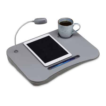  Laptoptisch mit Getränkehalter und Licht