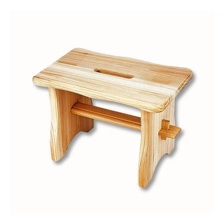 Holz Fu&szlig;bank 40x22x20 cm