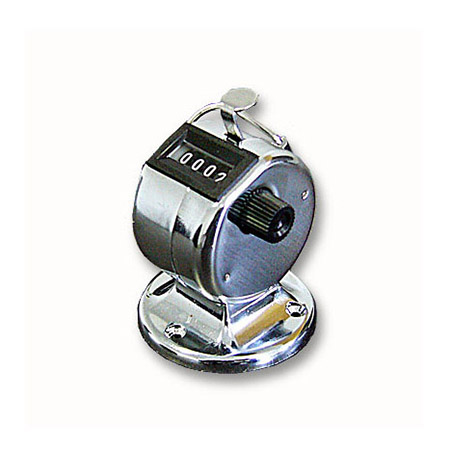 Handz&auml;hler Klicker chrom manuell