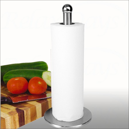 K&uuml;chenrollenhalter Edelstahl 35 cm