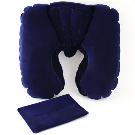 Aufblasbares Nackenkissen Comfort + Tasche