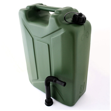 Benzinkanister 20L Kunststoff gr&uuml;n