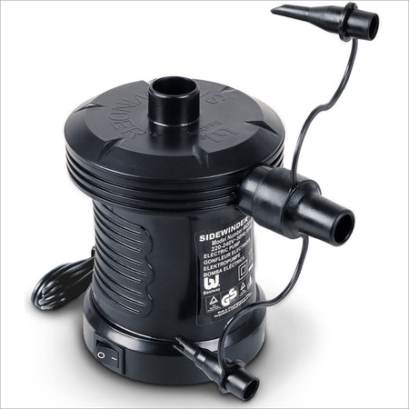 Bestway Elektro Pumpe Luftpumpe Sidewinder +3 Adapter 230V