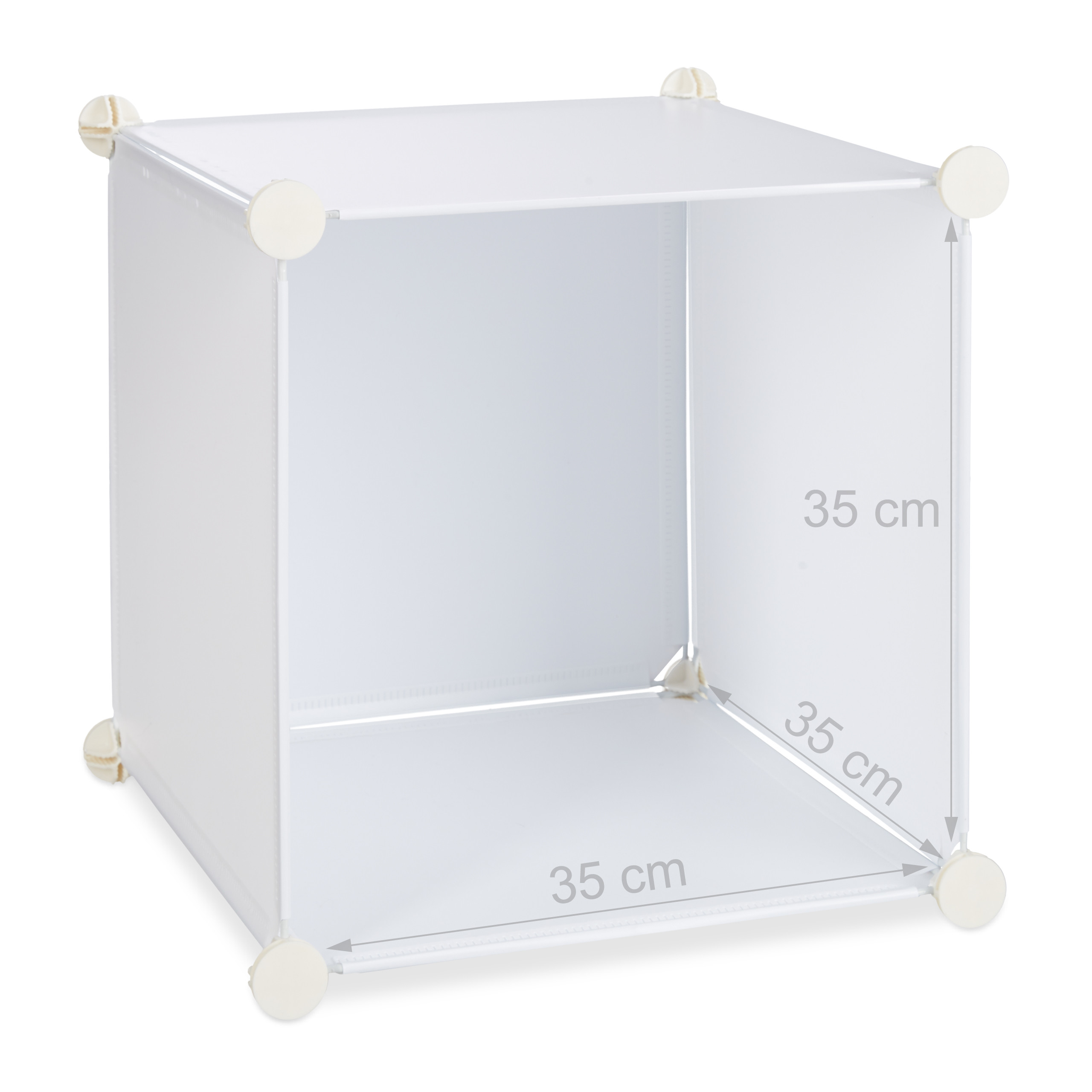 DIY Steckregal Garderobe 2 Kleiderstangen Regalsystem Kleiderschrank 11 Fächer