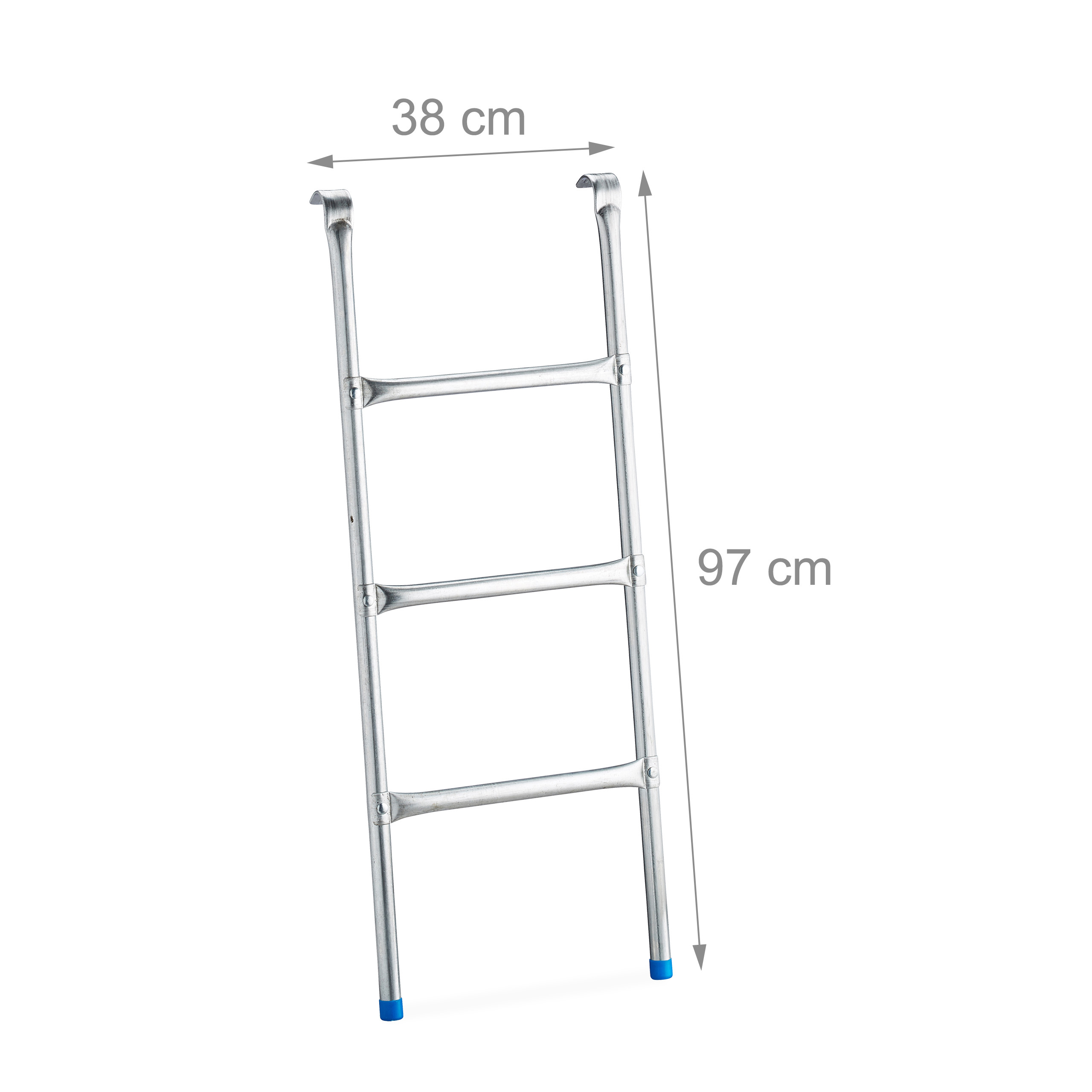 Leiter Trampolin Einstieg Gartentrampolin Trampolinleiter Trampolinzubehör Stahl