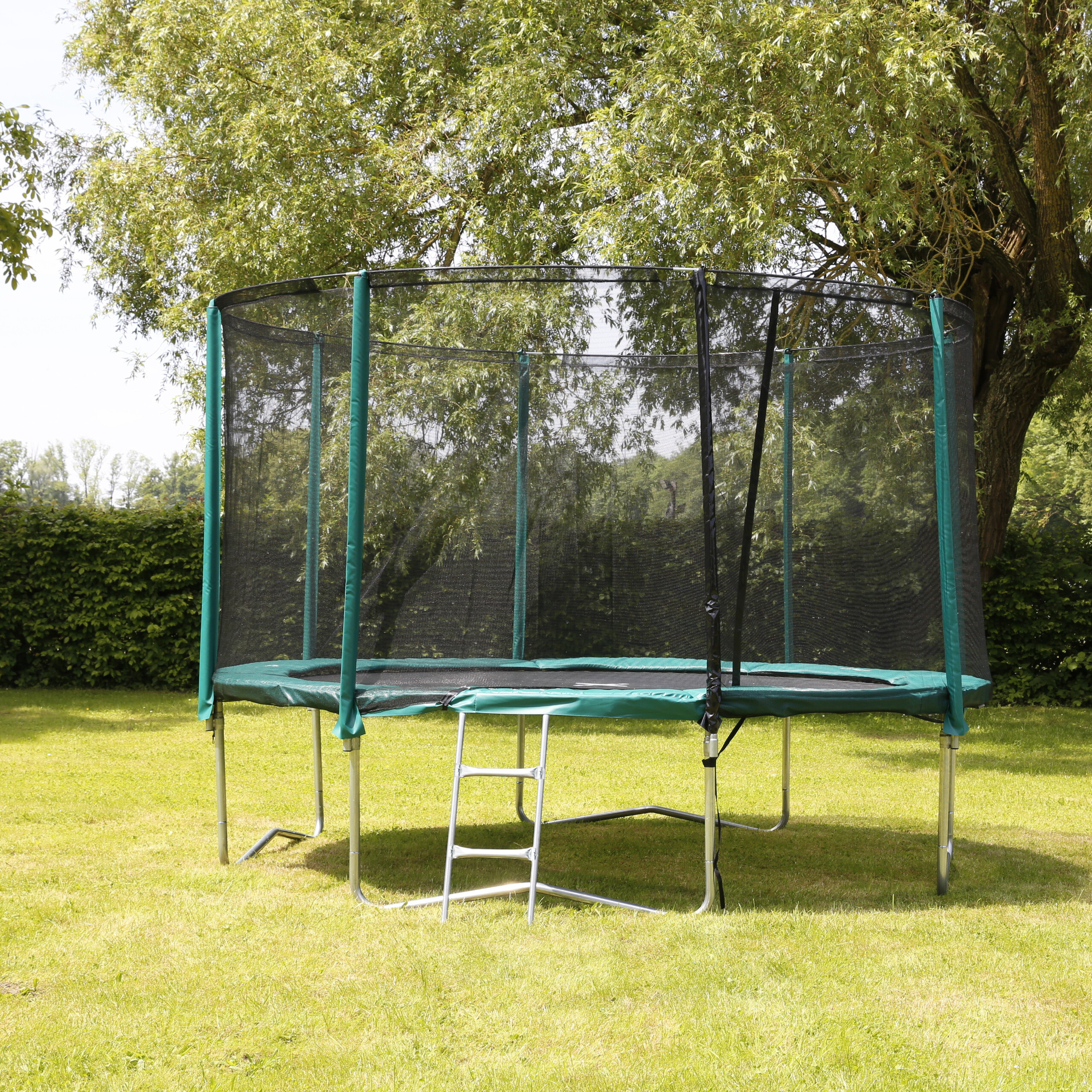 Leiter Trampolin Einstieg Gartentrampolin Trampolinleiter Trampolinzubehör Stahl