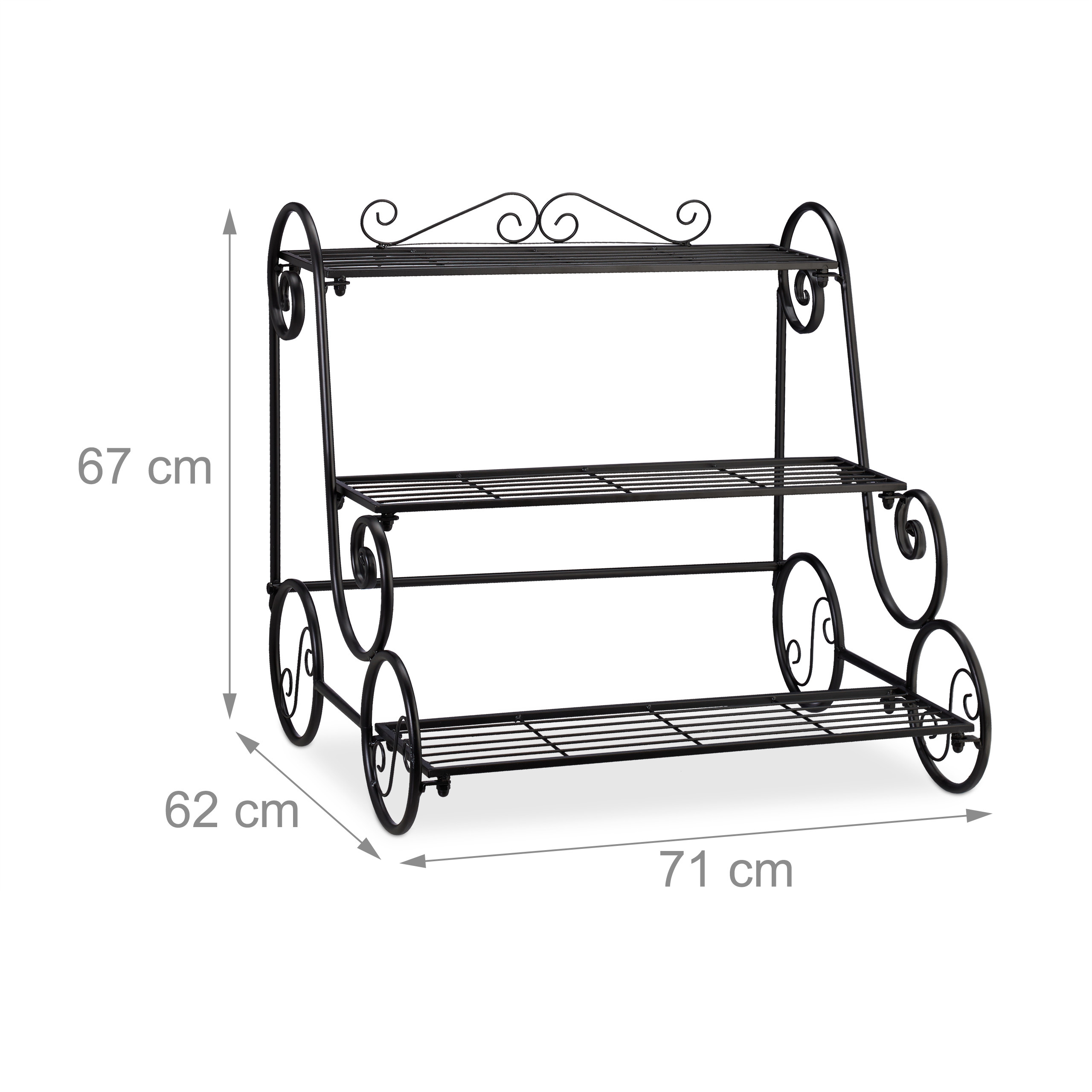 Escalera de flores flores metal soporte soporte para plantas flores estante maceta estante