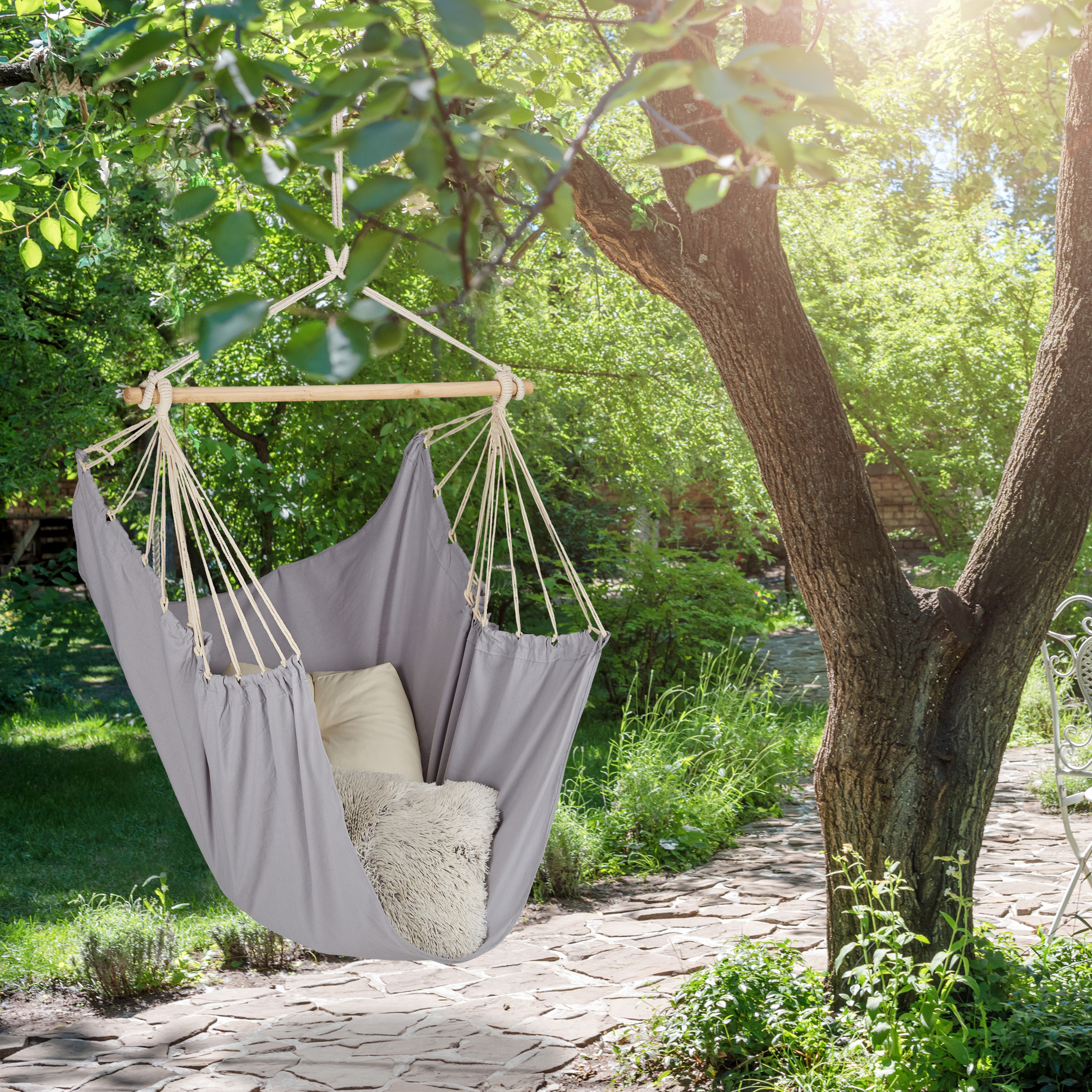 Garten Sitzschaukel Hängesitz Sitzschaukel hammock chair innen Erwachsene 150 kg