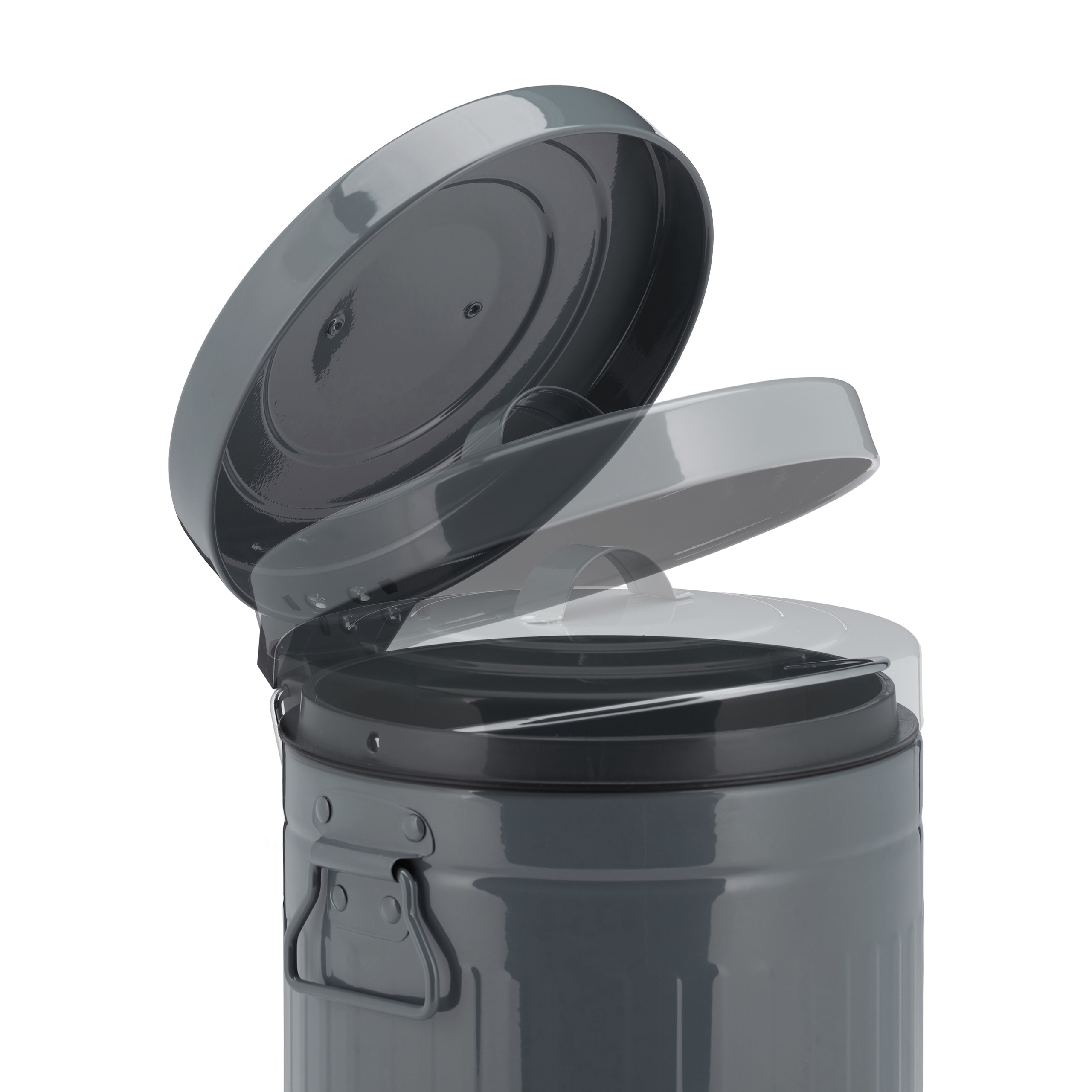 Treteimer /"Retro/" 5L Hygieneeimer Bio Mülleimer Badtreteimer WC Eimer Farben