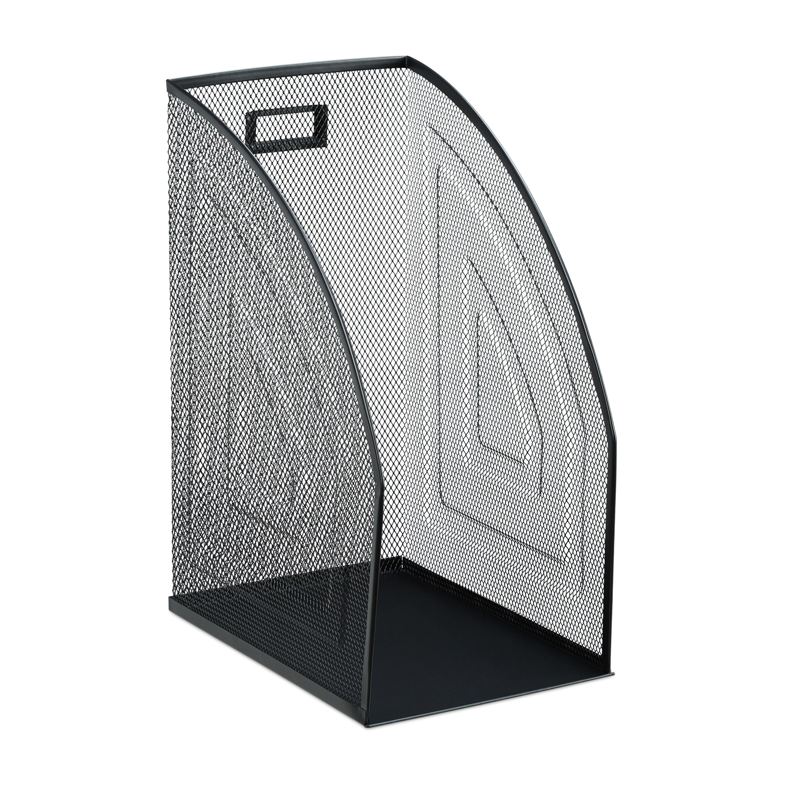 Stehsammler Metall Zeitschriftensammler Stehordner breit A4 Stehablage Büro Mesh