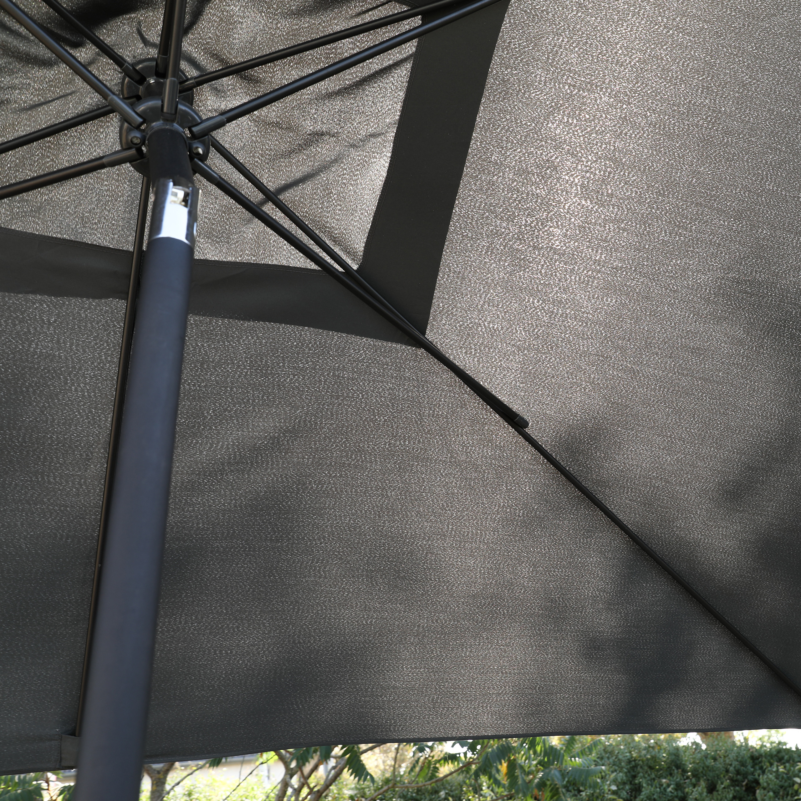 Sonnenschirm rechteckig 200x300 Balkonschirm Gartenschirm neigbar Marktschirm