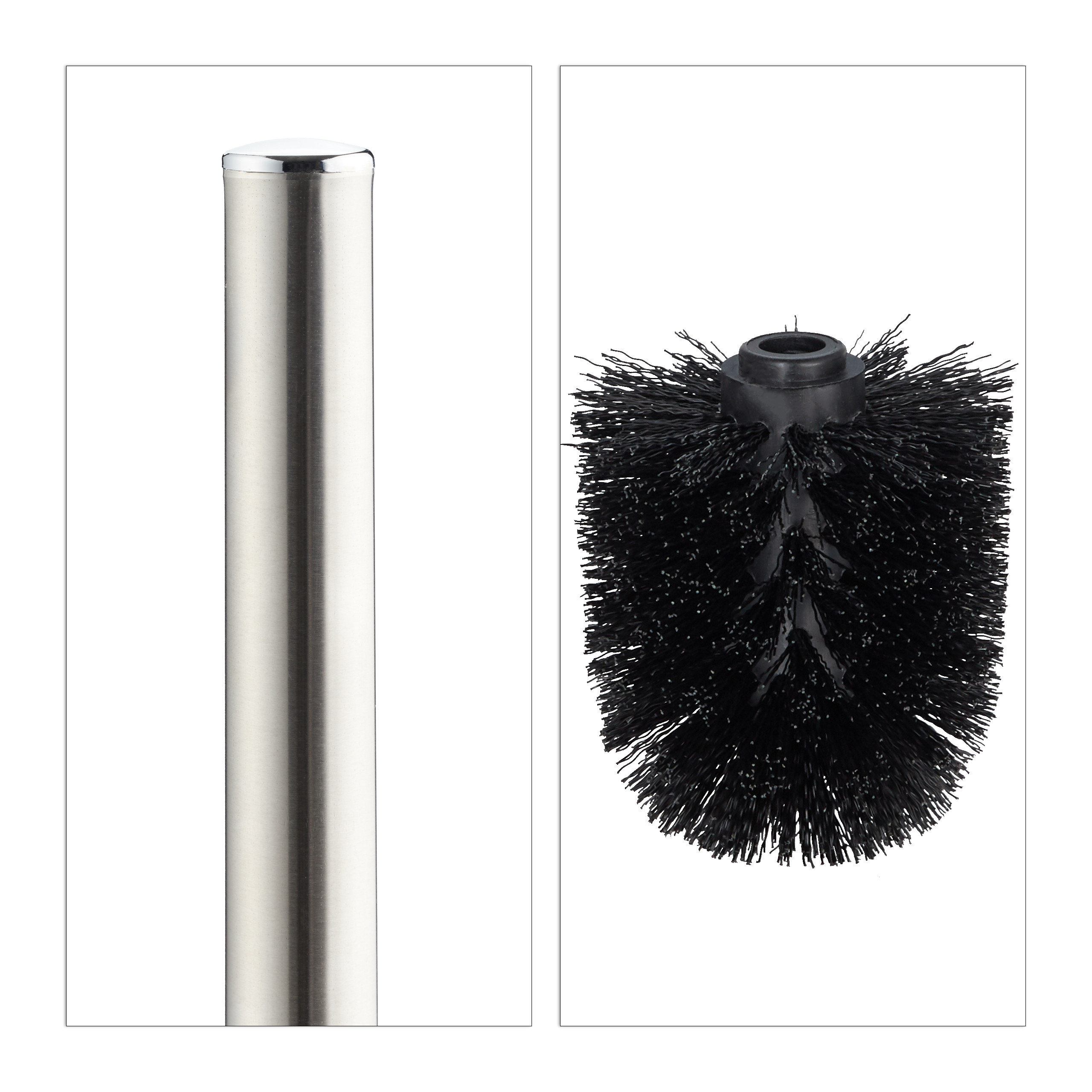 métal poignée environ Wc-Brosse Support WC garniture Céramique Embouts batteur