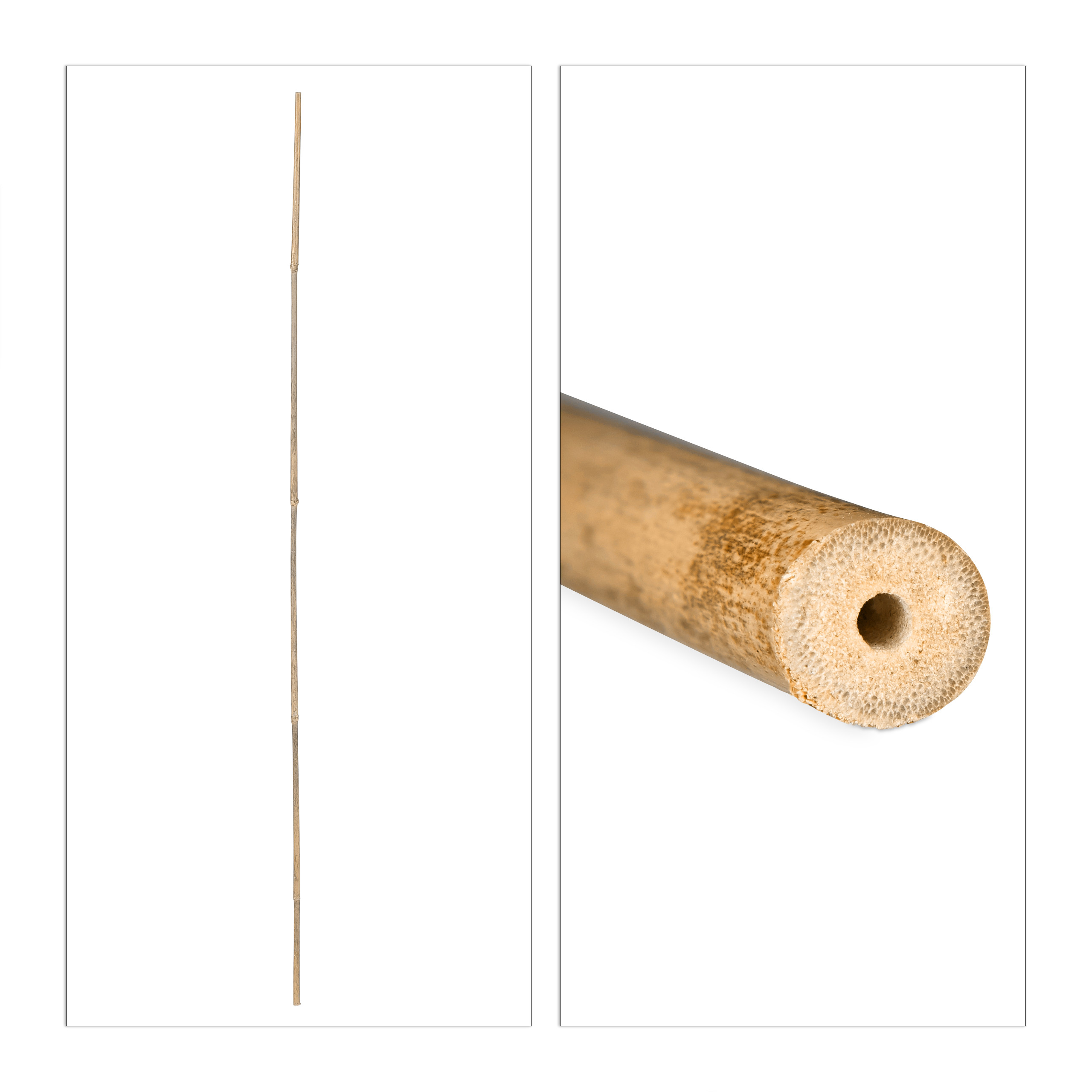 Bambusstäbe 120cm Rankstäbe Bambusstöcke 25 Stück Natur Balkon Garten Bambus