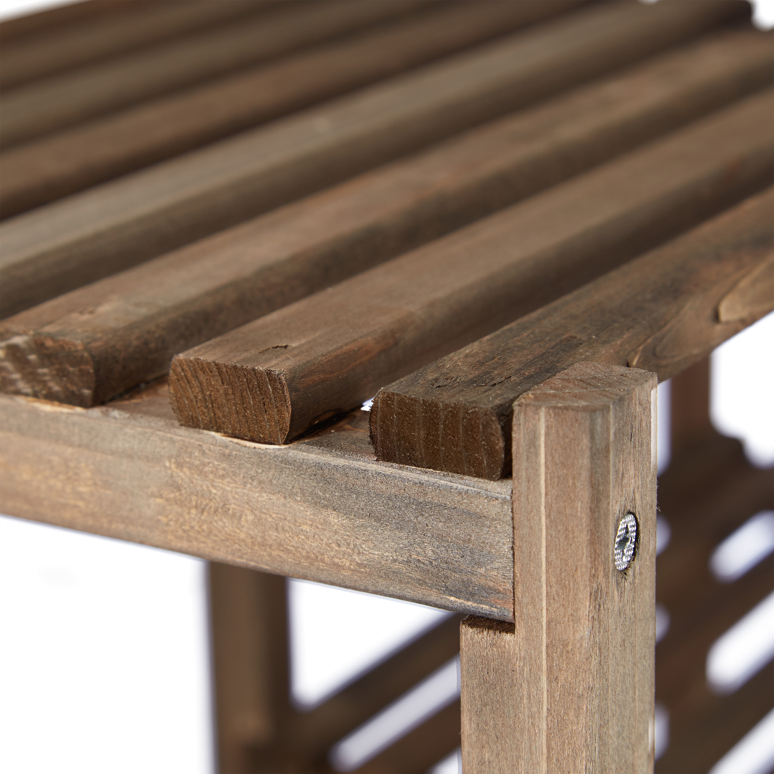 Blumenregal Holz Pflanzenregal Pflanzentreppe Pflanztreppe Blumentreppe Braun