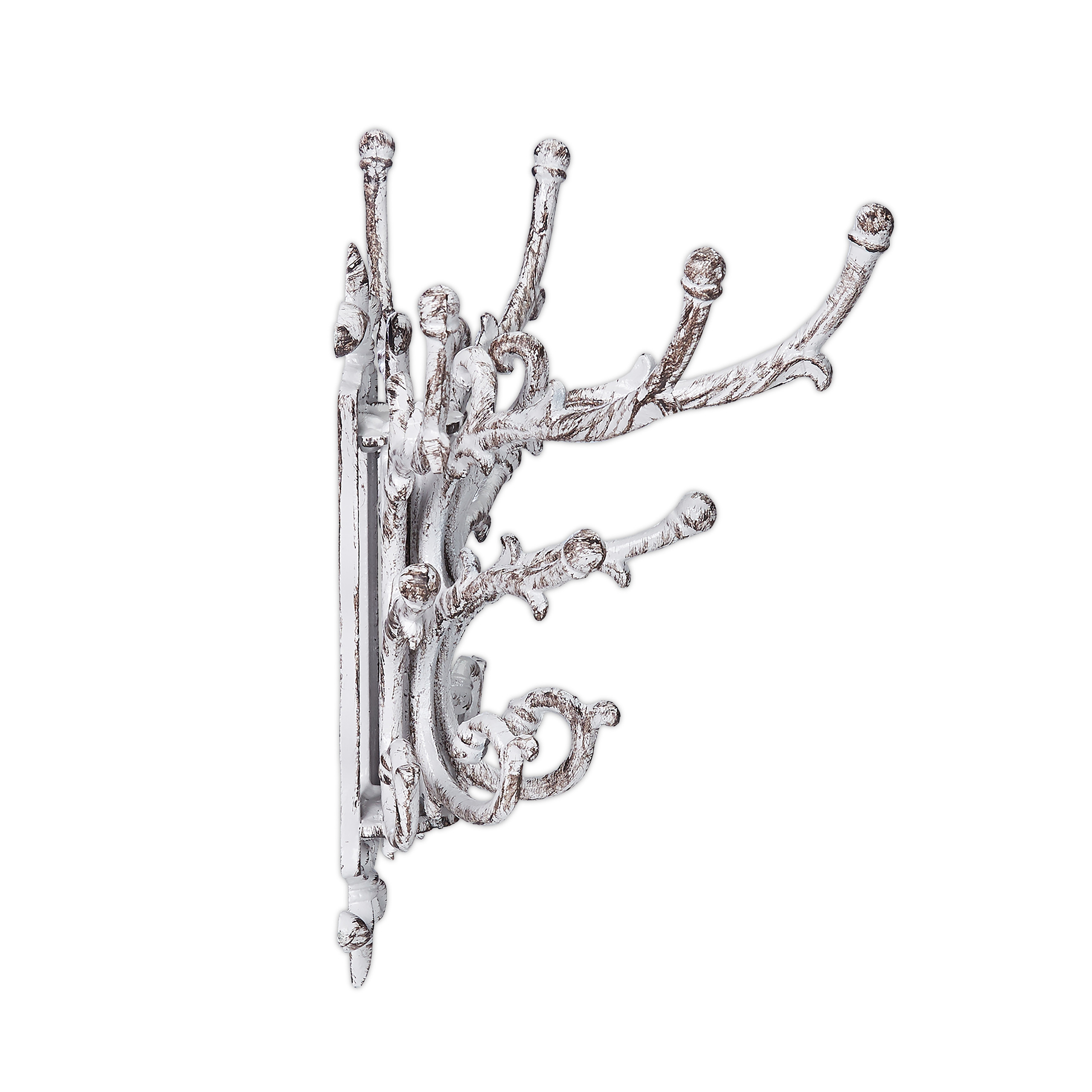 Wandgarderobe Garderobenhaken Antik Gusseisen Hakenleiste Garderobe Jackenhaken