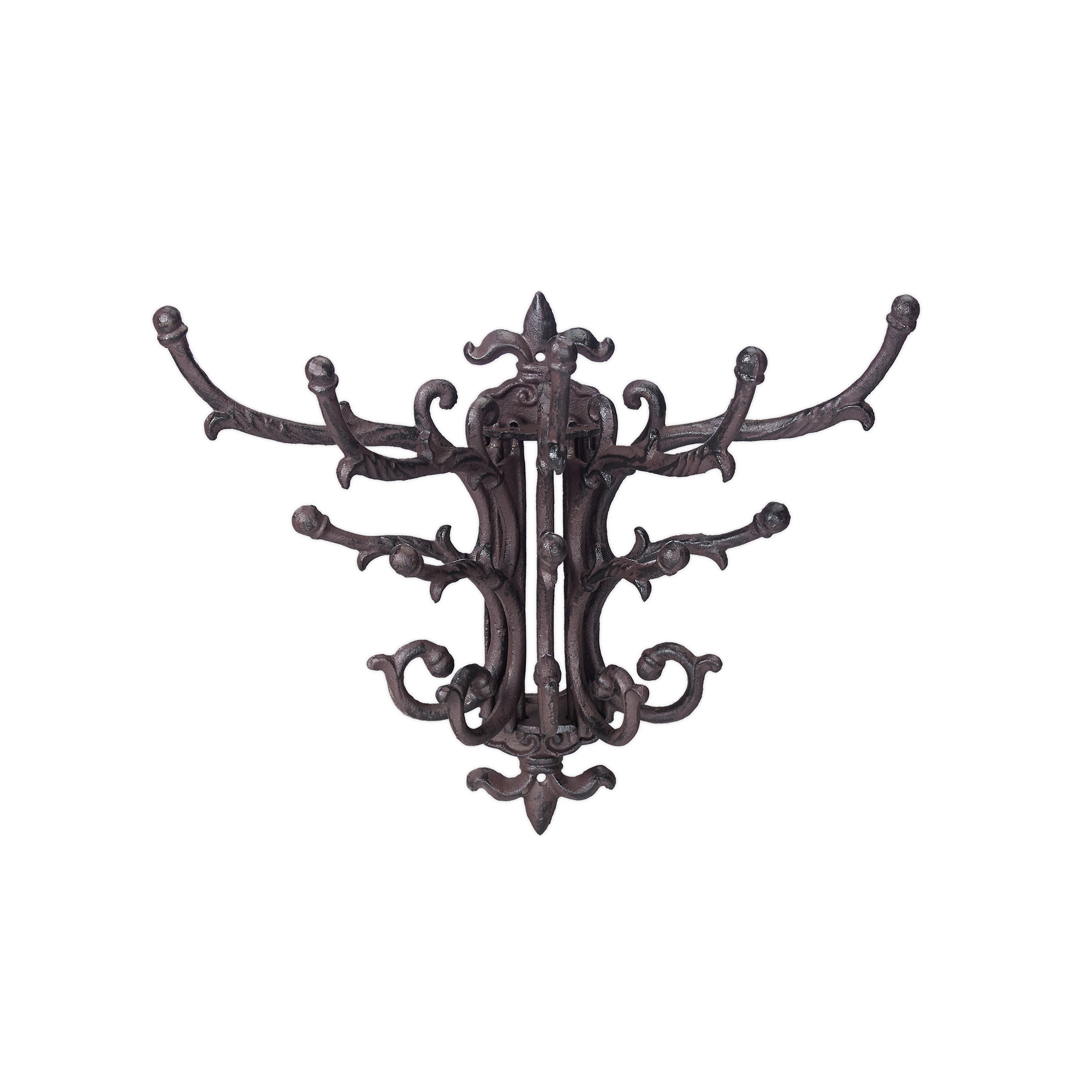 Wandgarderobe Garderobenhaken Antik Gusseisen Hakenleiste Garderobe Jackenhaken