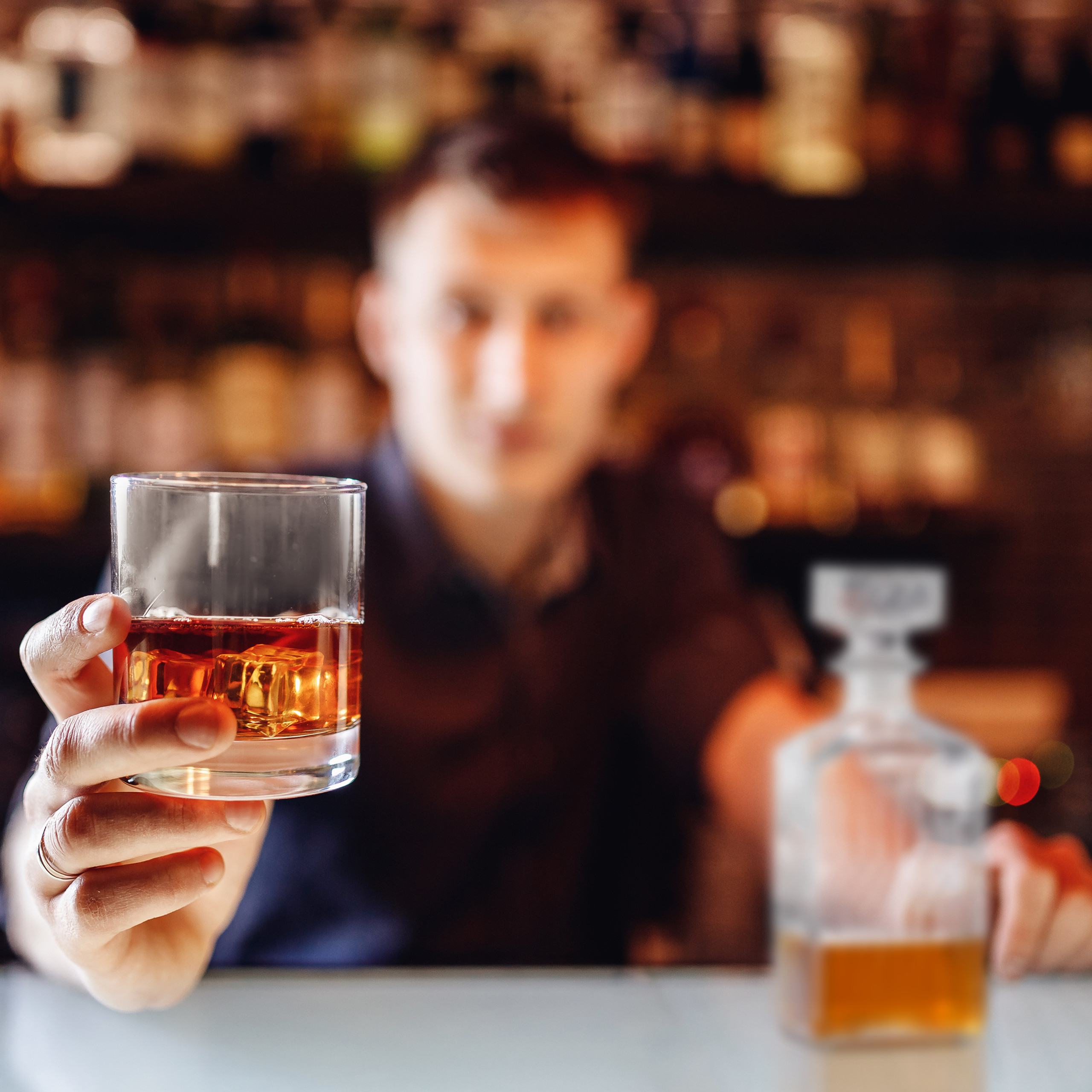 Whisky Karaffe Glas Whisky Dekanter Whiskey Karaffe Rum Karaffe Cognac Karaffe