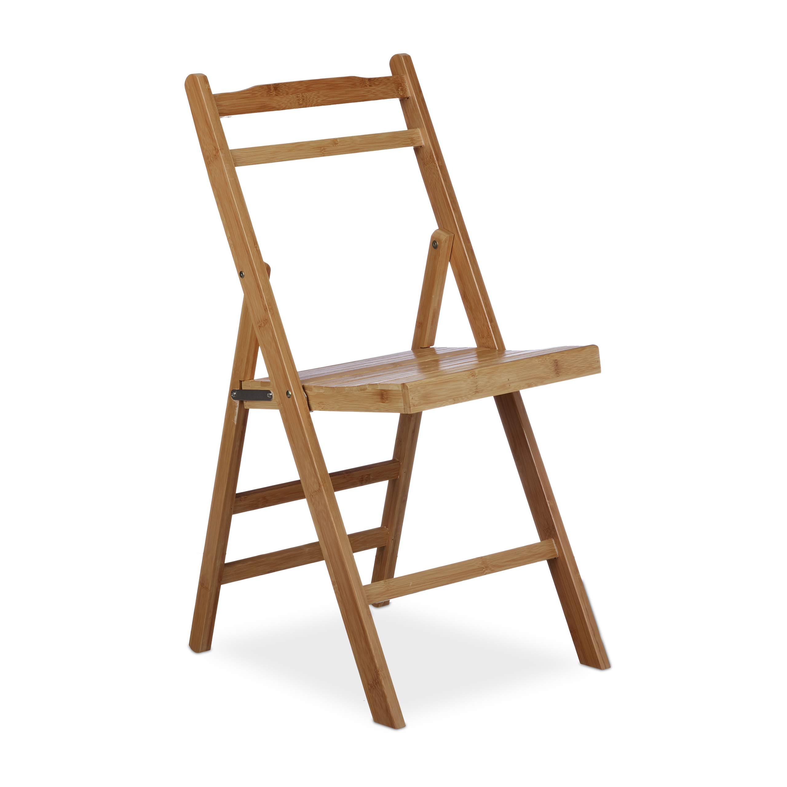 Klappstuhl Bambus für Küche und Garten Faltstuhl Gartenstuhl klappbar