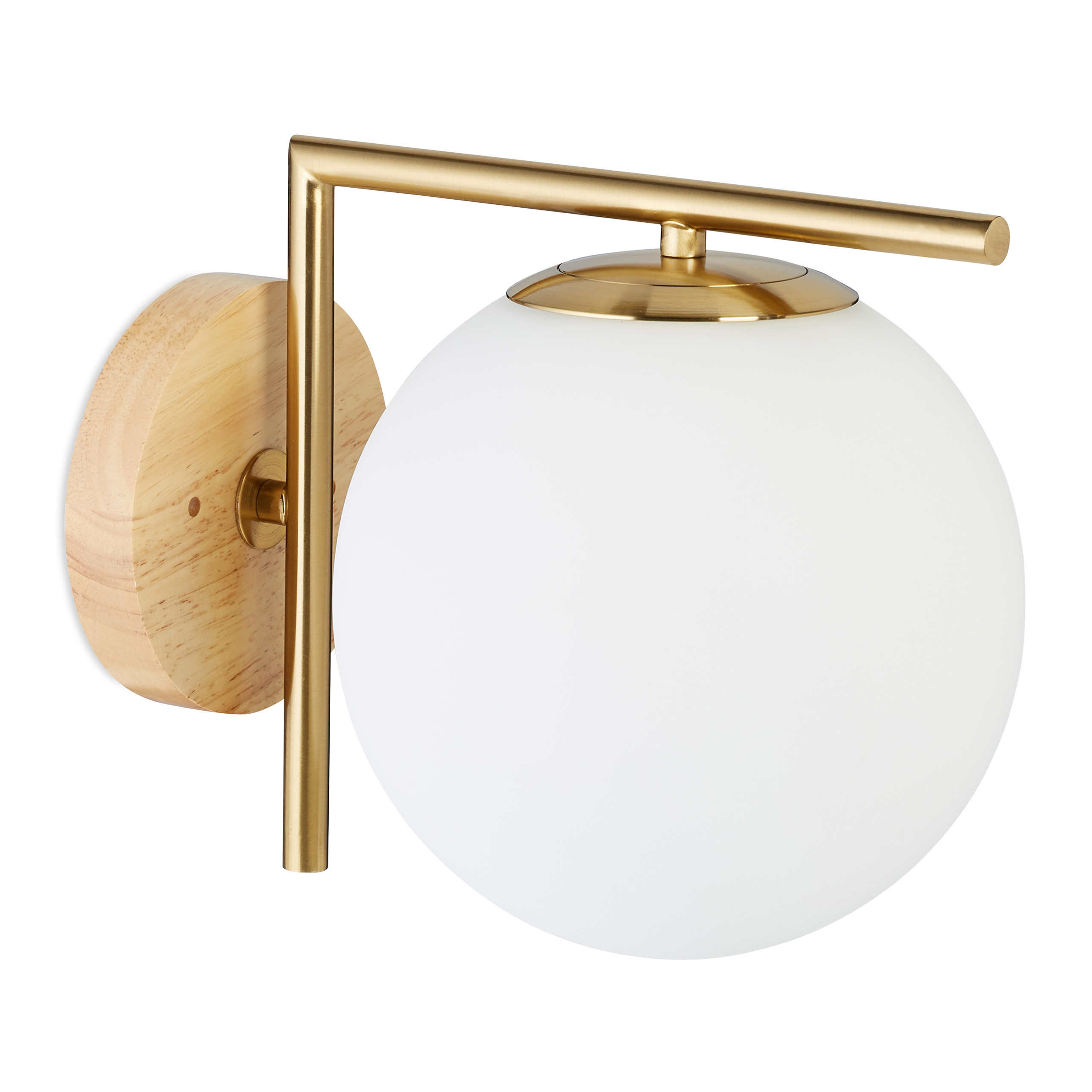 Wandleuchte Messing Matt Wandlampe Design Modern Metall Flurlampe