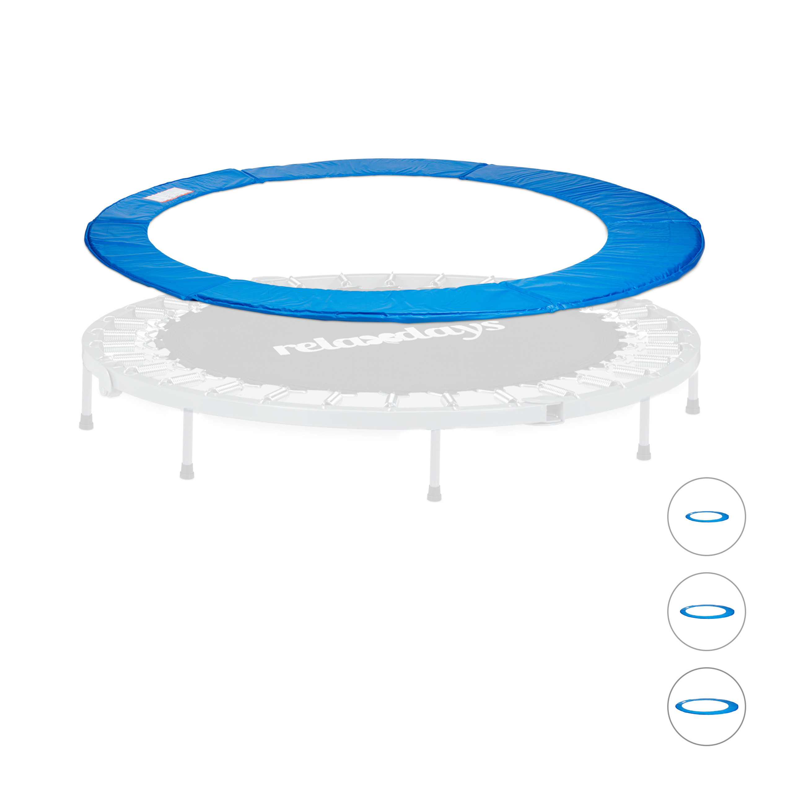 Copri-molla per trampolino tappeto elastico accessori ricambi 244 305 366 427 cm