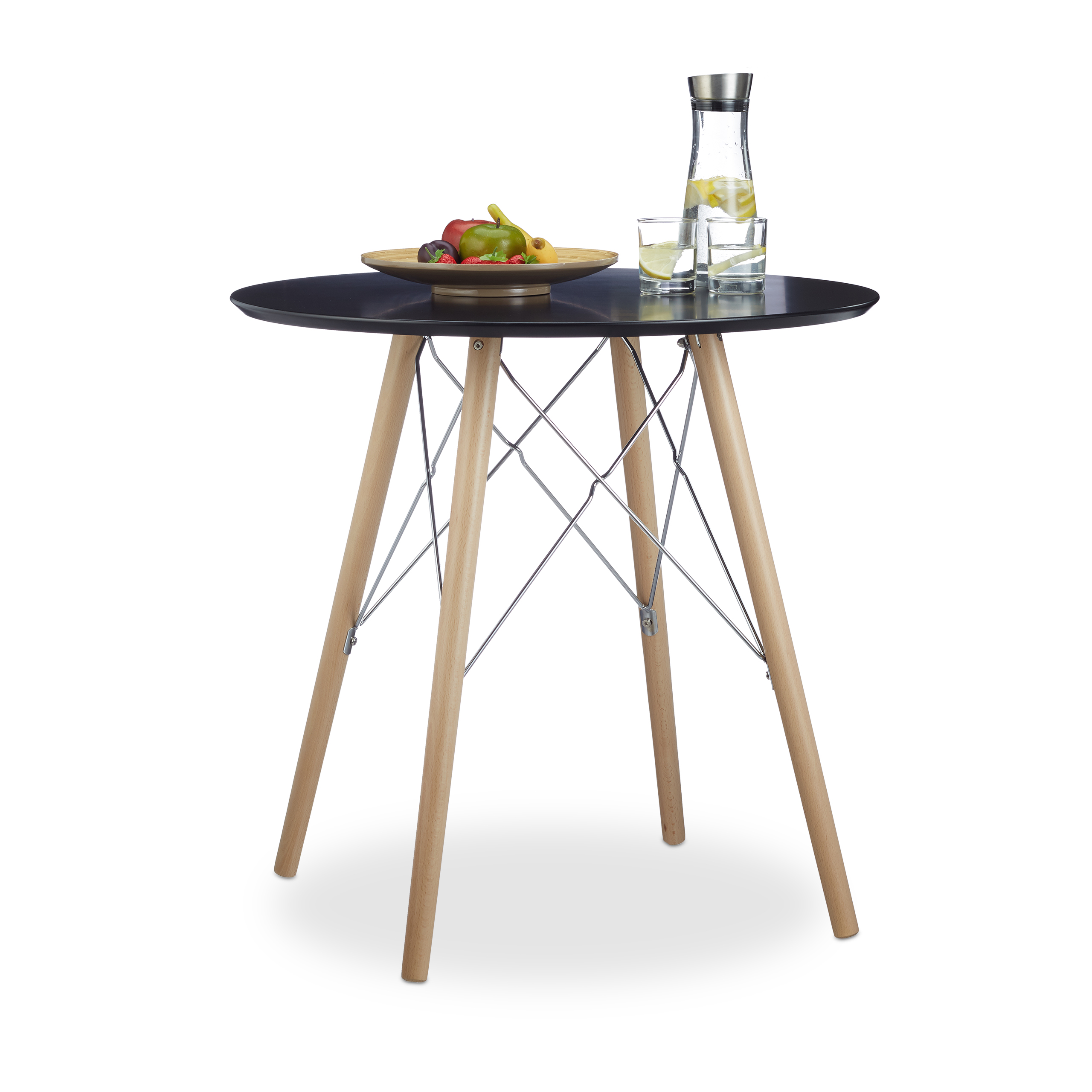 Küchentisch klein, Esstisch rund, nordischer Stil Holztisch, kleine ... Küchentisch klein, Esstisch rund, nordischer Stil Holztisch, kleine ...