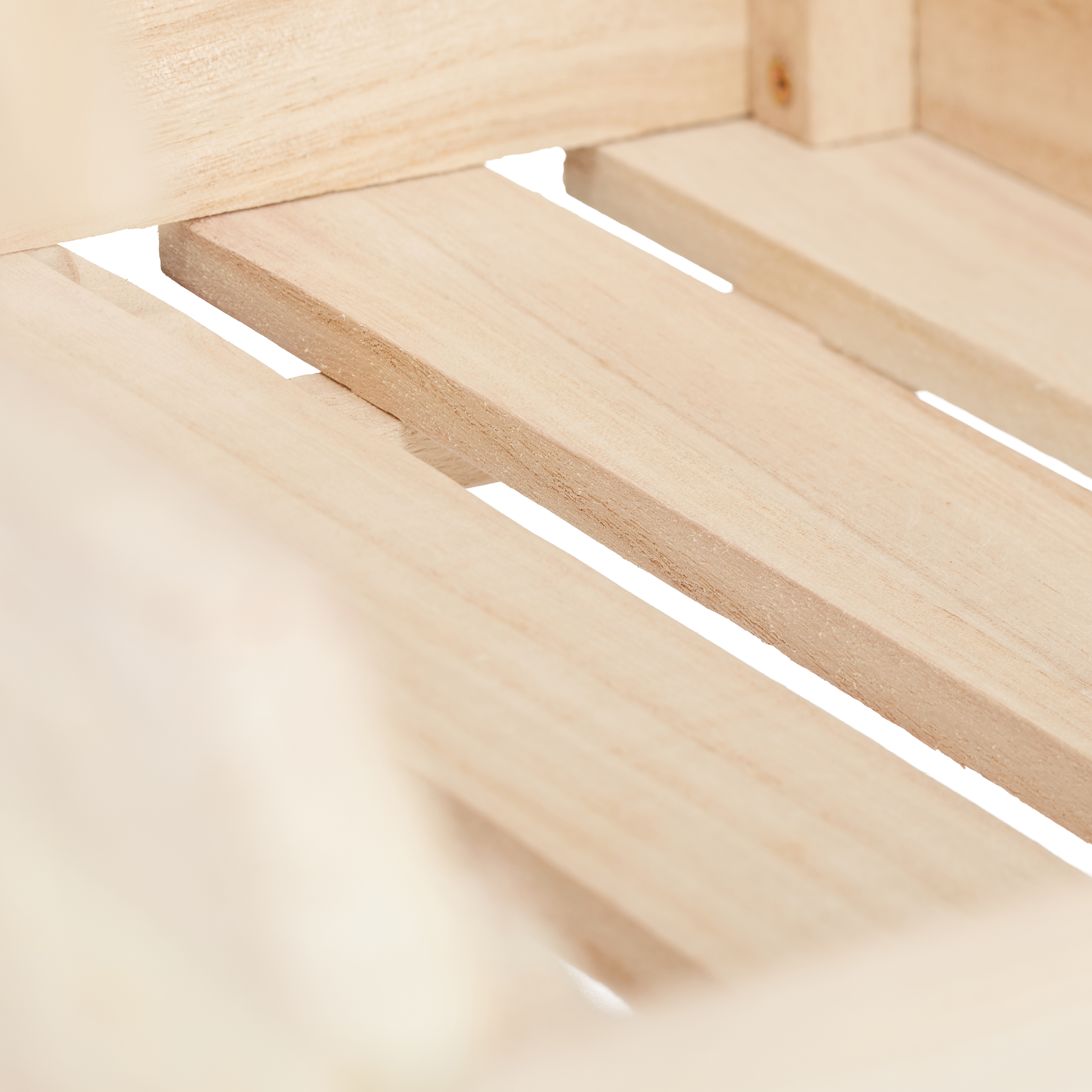 Stapelkisten Holz 3er Set Stapelbox Naturholz Lagerbox Holzbox