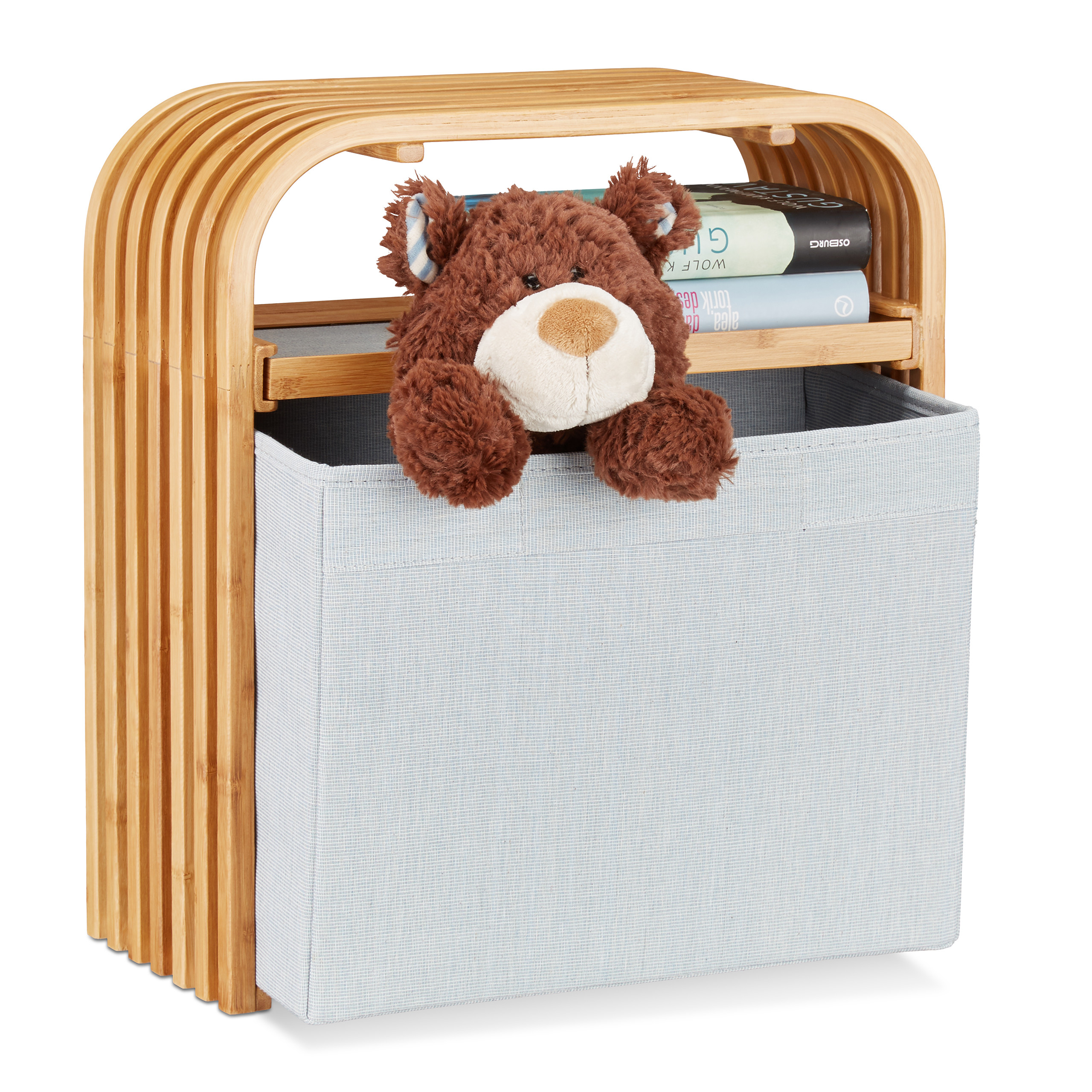 Hocker 40x25x25 cm Spielzeugbox Spielzeugtruhe Spielzeugkiste Aufbewahrungsbox