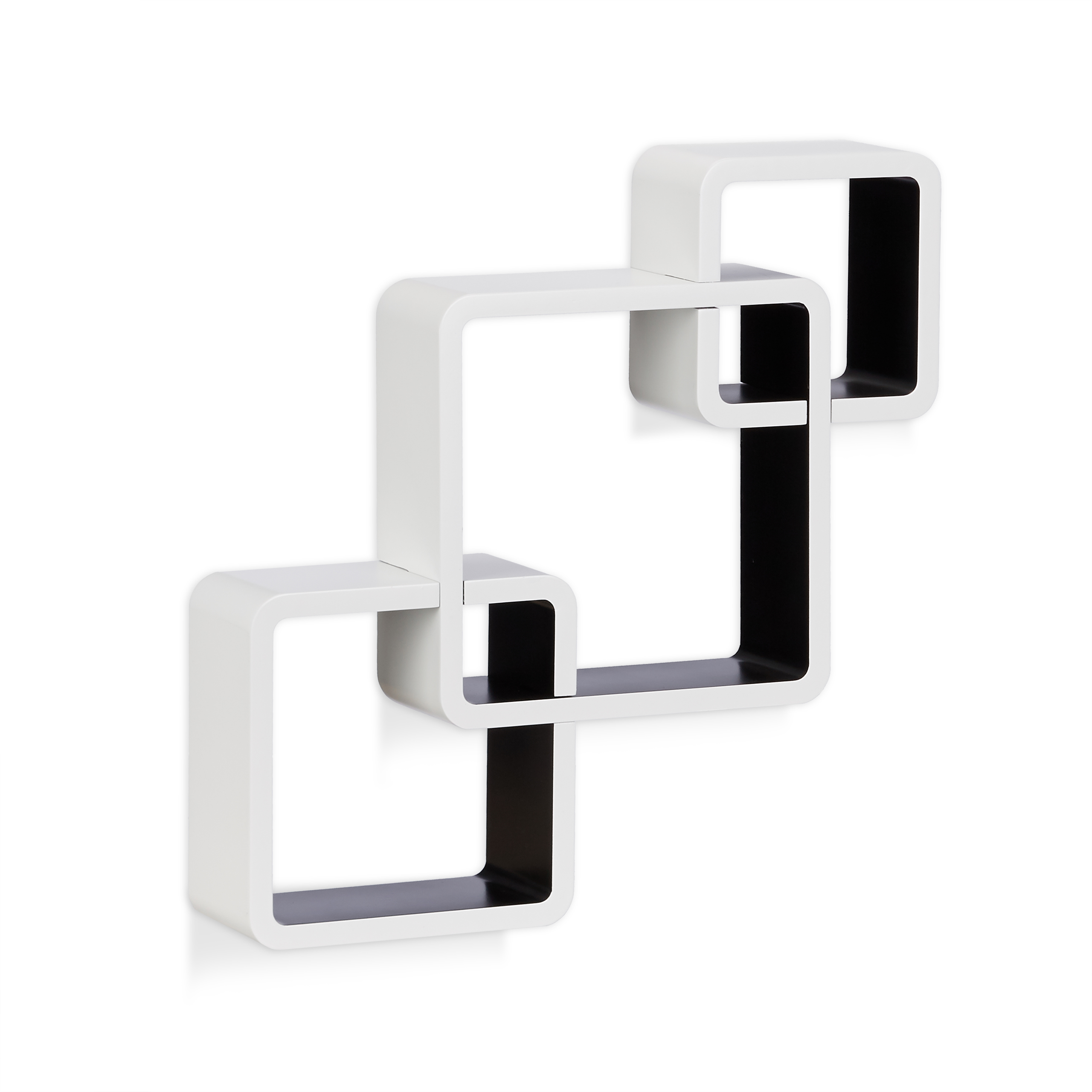 Wandregal Fächer, Ablage, Hängeregal, Schweberegal, Küchenregal