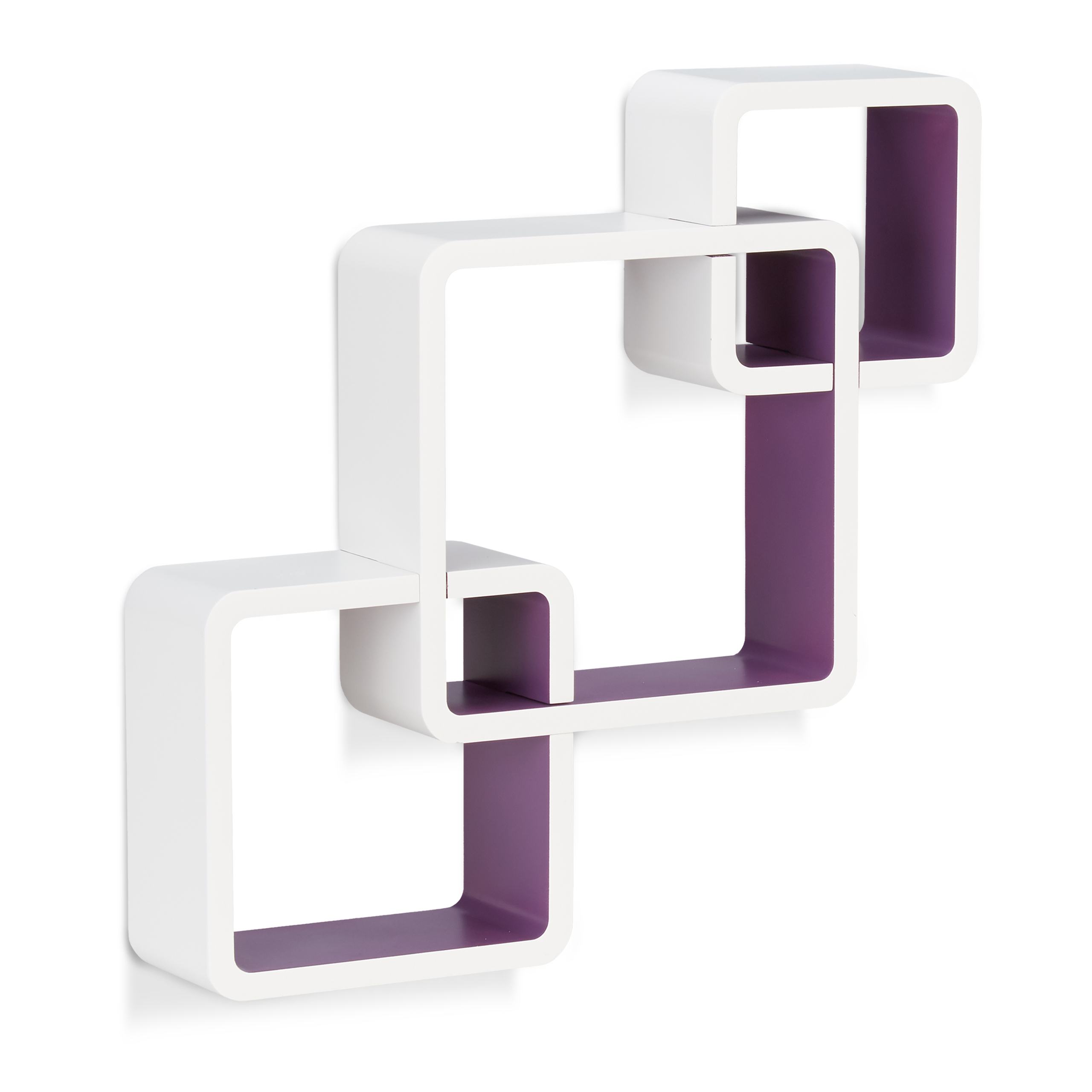 Wandregal Fächer, Ablage, Hängeregal, Schweberegal, Küchenregal