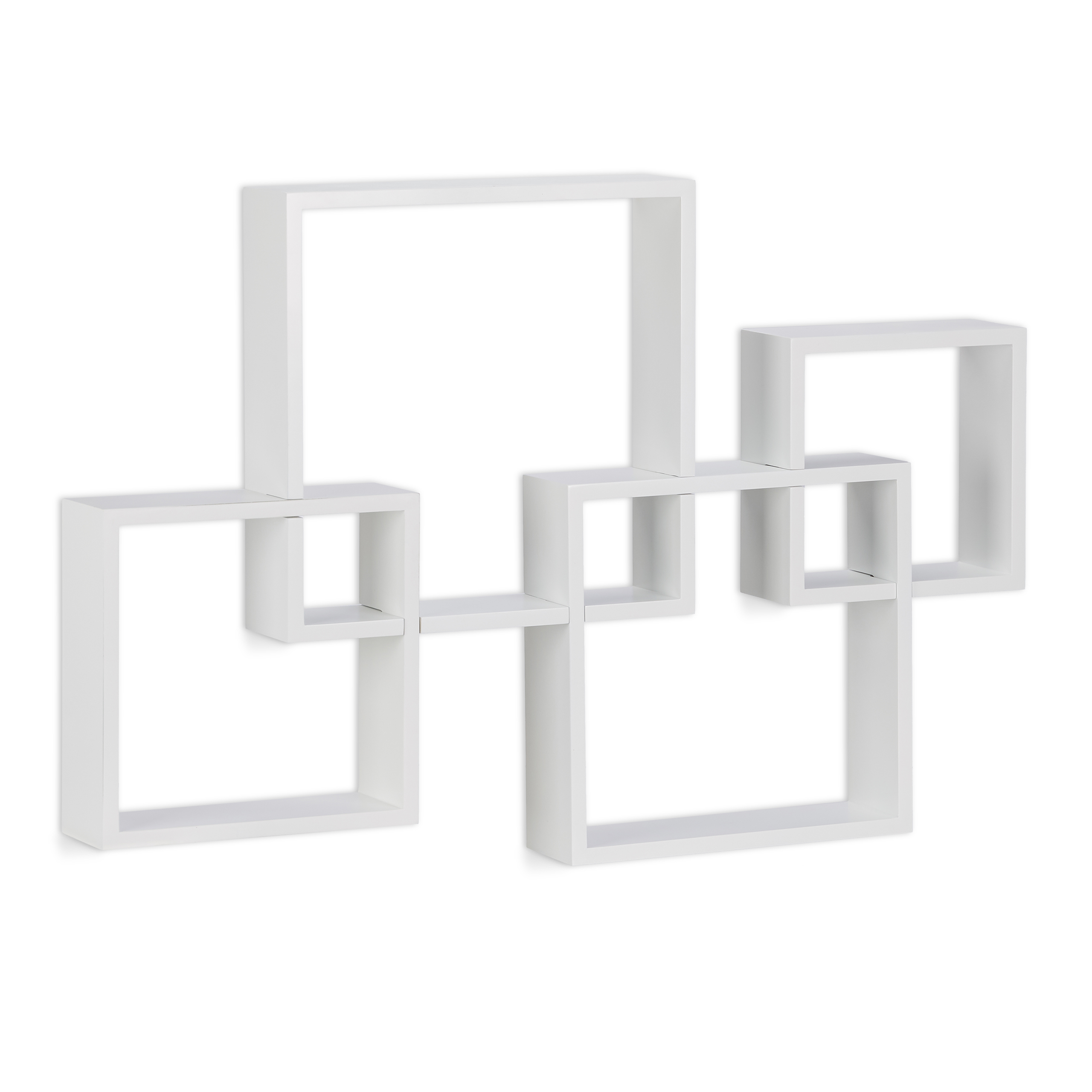 Würfelregal 4er Set Wandregal Hängeregal Regalwürfel Wandboard Cube