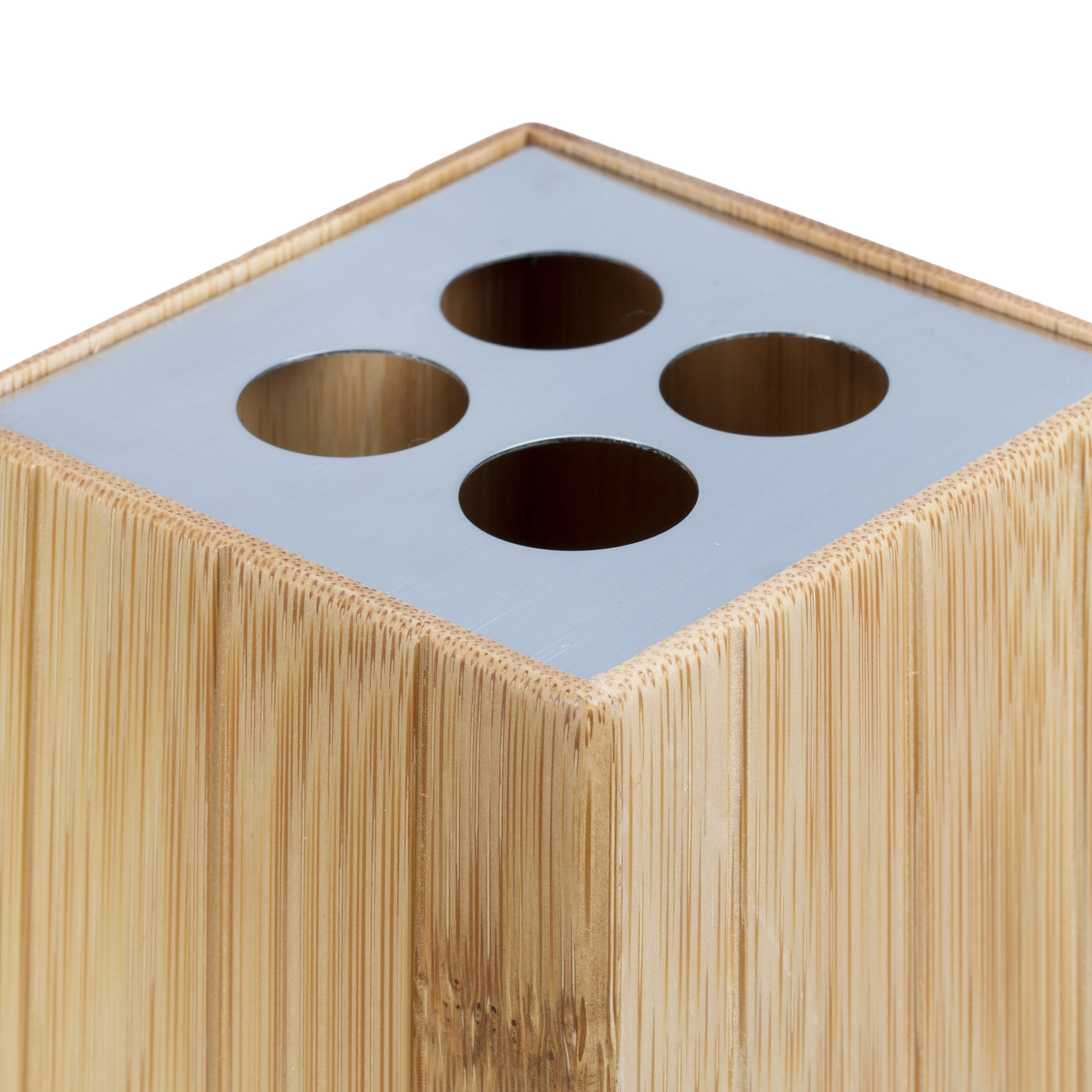 Badaccessoires Bambus, Badezimmer Set, Badzubehör, Seifenspender