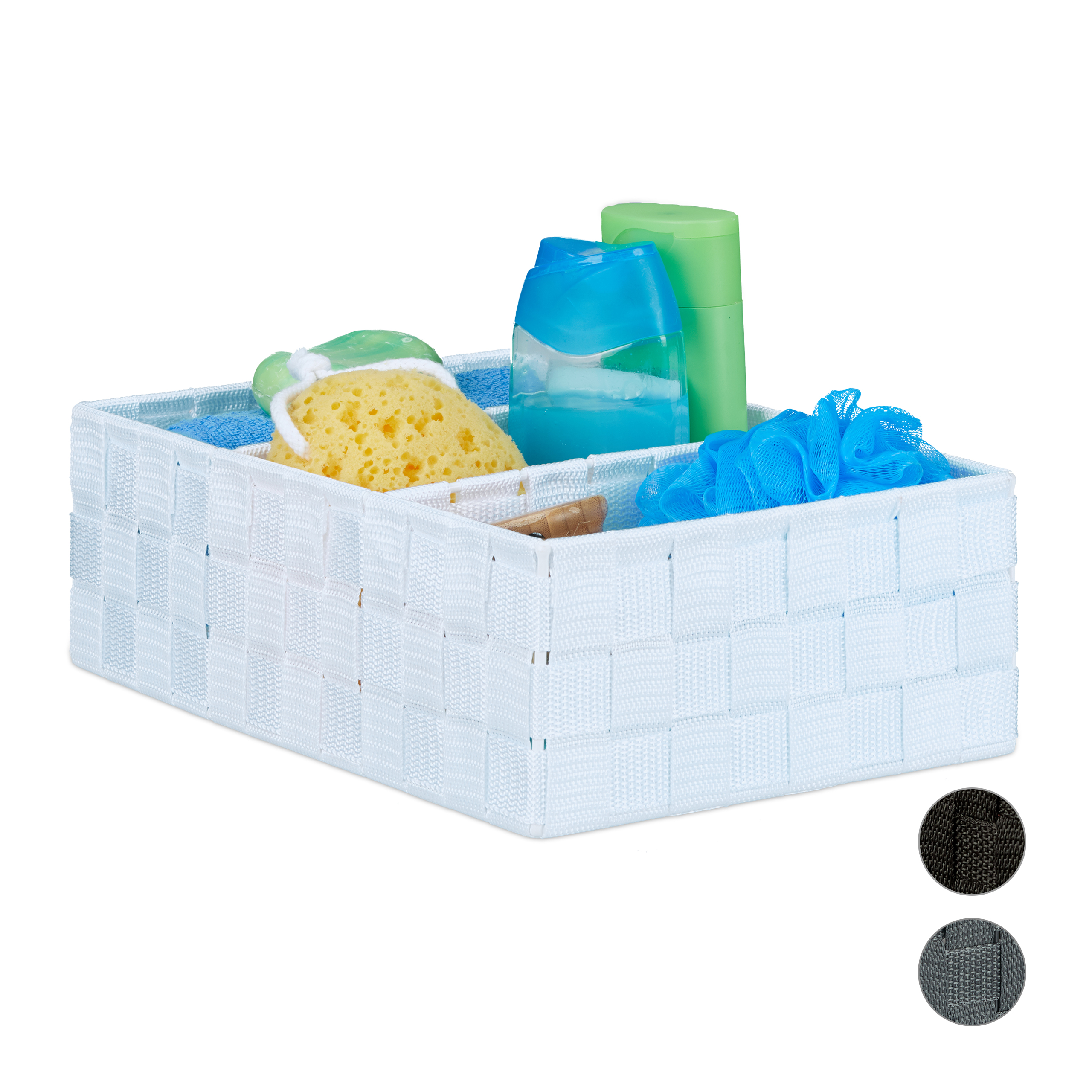 Aufbewahrungskorb Box Bänderbox Schmuckorganizer Aufbewahrungsbox 3