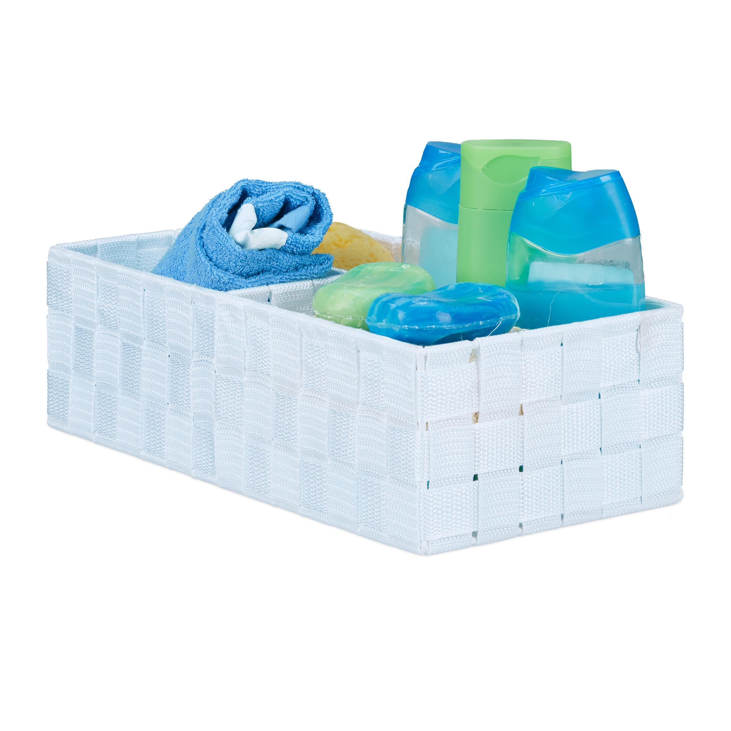 Aufbewahrungskorb klein Badkorb Aufbewahrungsbox Schmuckorganizer 3