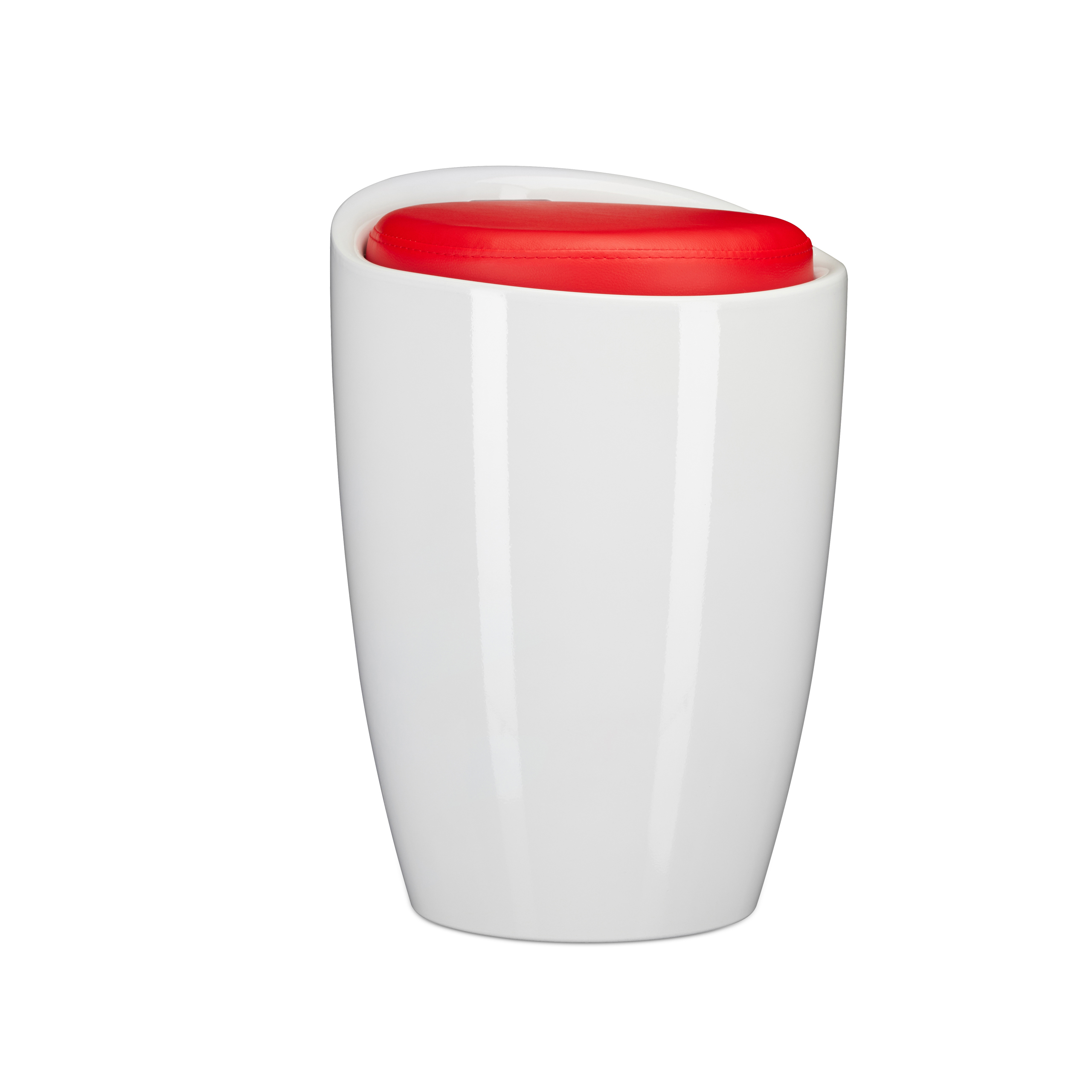 Badhocker Sitzhocker mit Stauraum Wäschekorb Wäschesammler