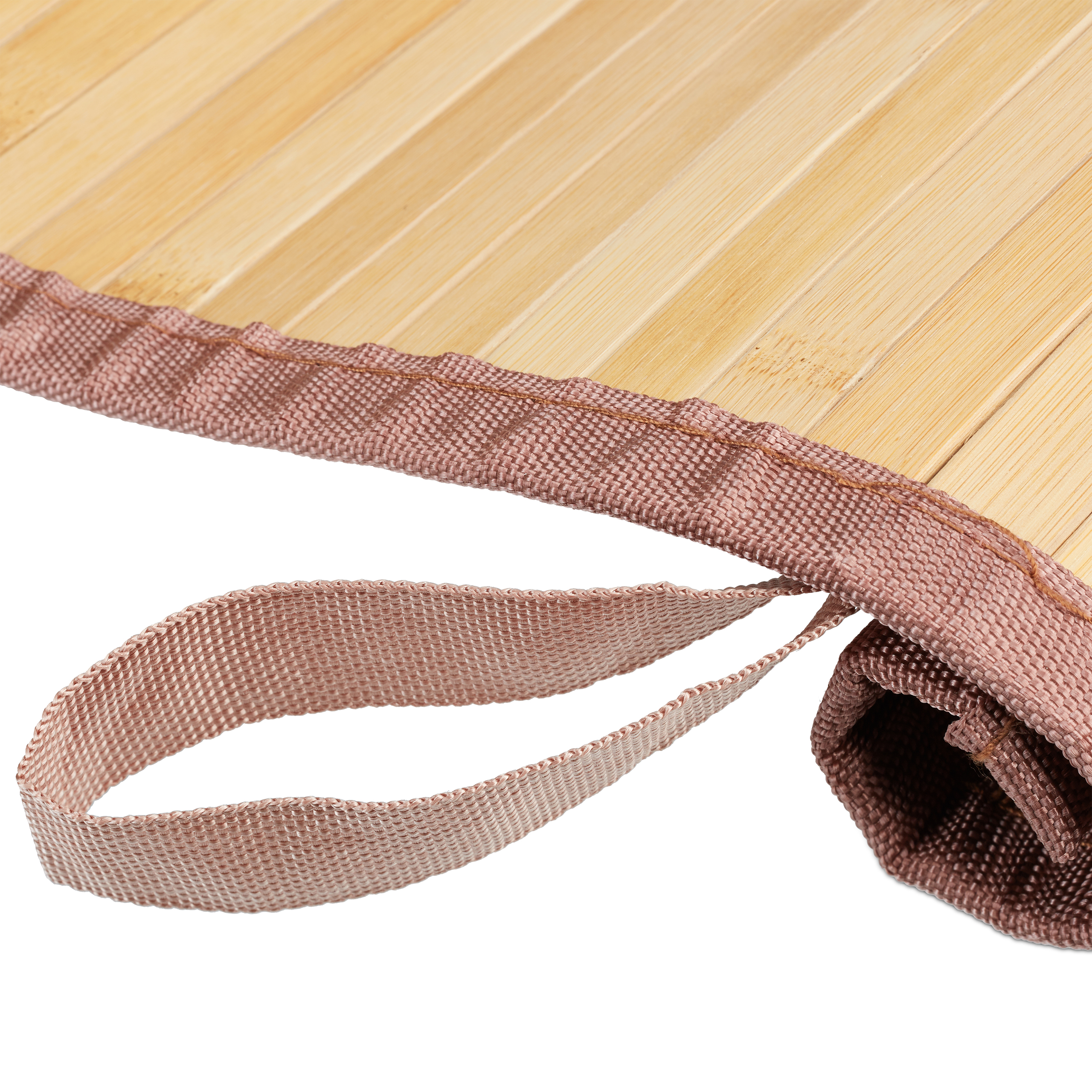 Bambusmatte 80x45 Fußmatte Bambus Badvorleger Duschmatte Badematte