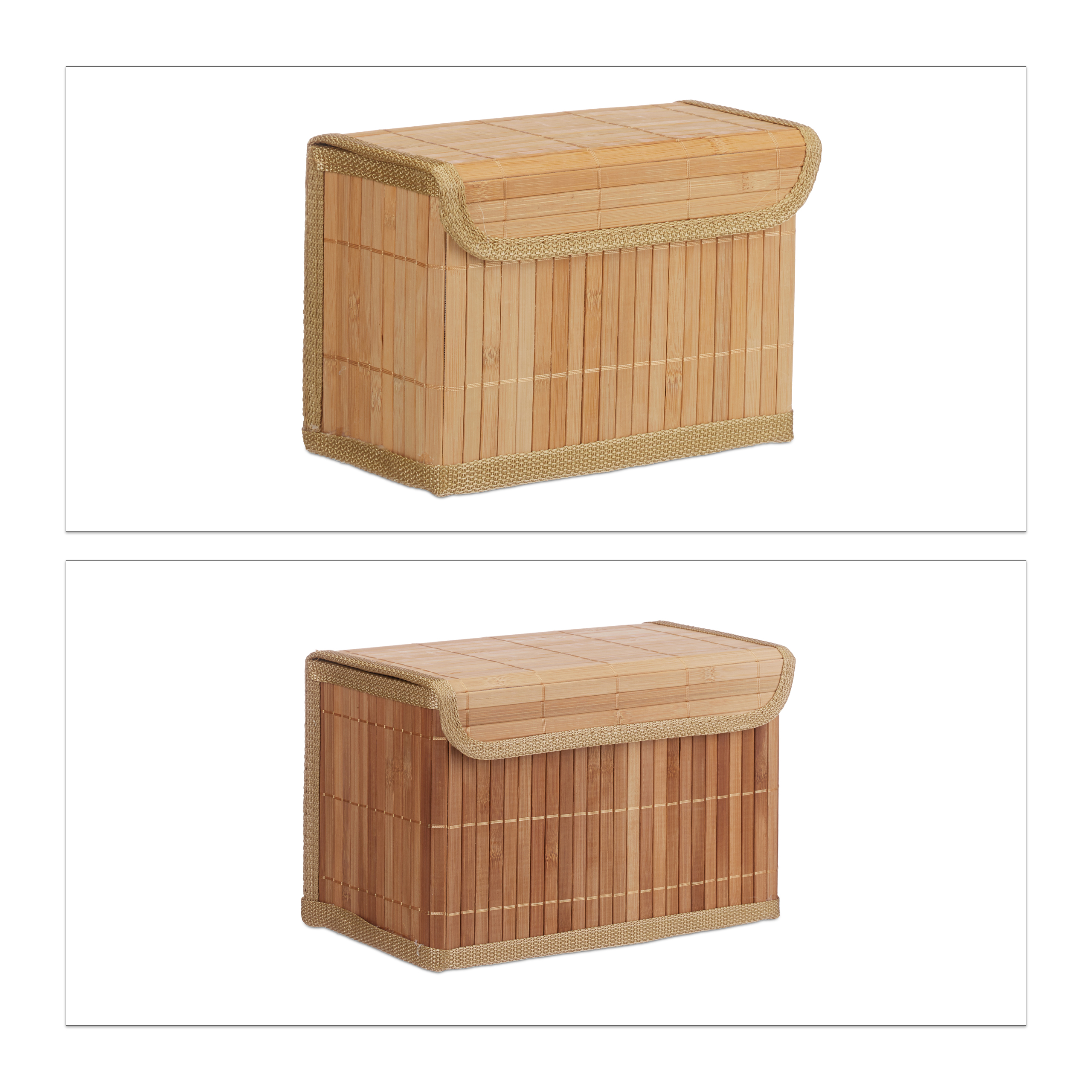 Aufbewahrungsbox Bambus Mit Deckel