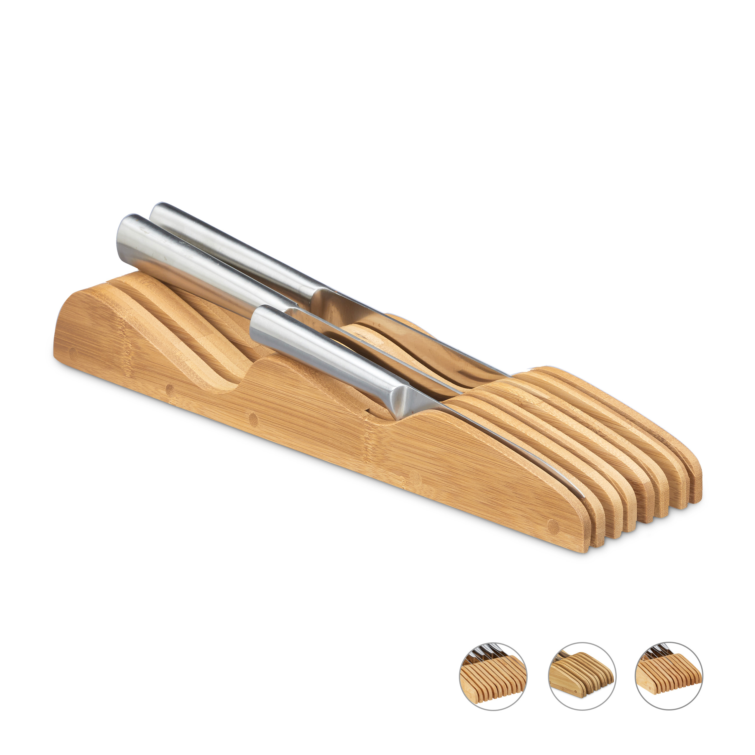 Messerblock Schublade, Messerhalter, Messer Organizer