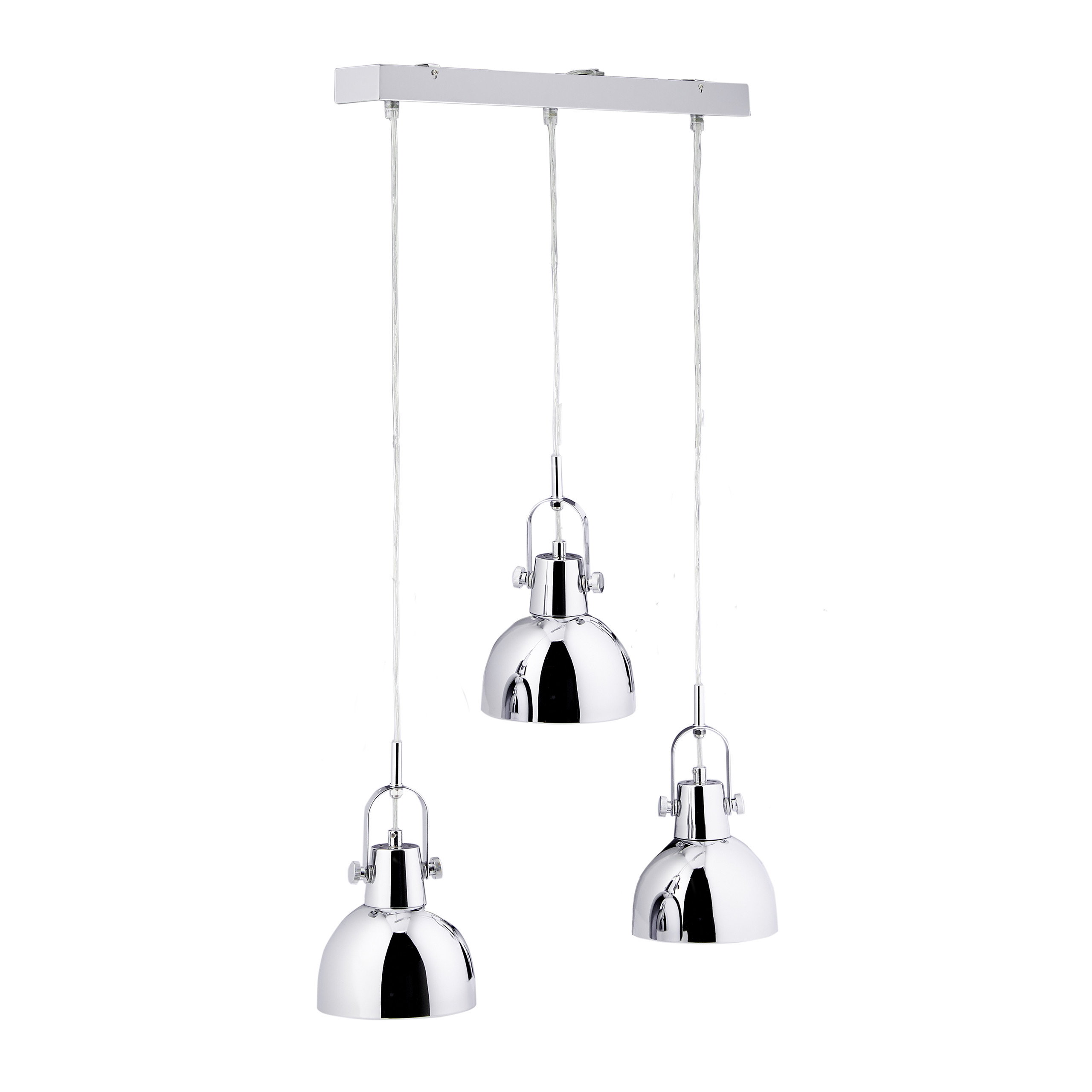 Quoizel Schalen-pendelleuchte 3-flammig Silber Imperial günstig kaufen